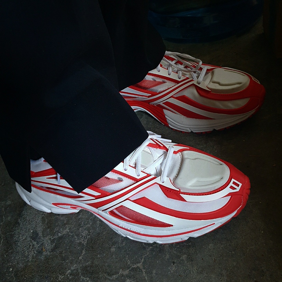 Reebok x Kanghyuk Premier Road Modern White Red  착용 스타일