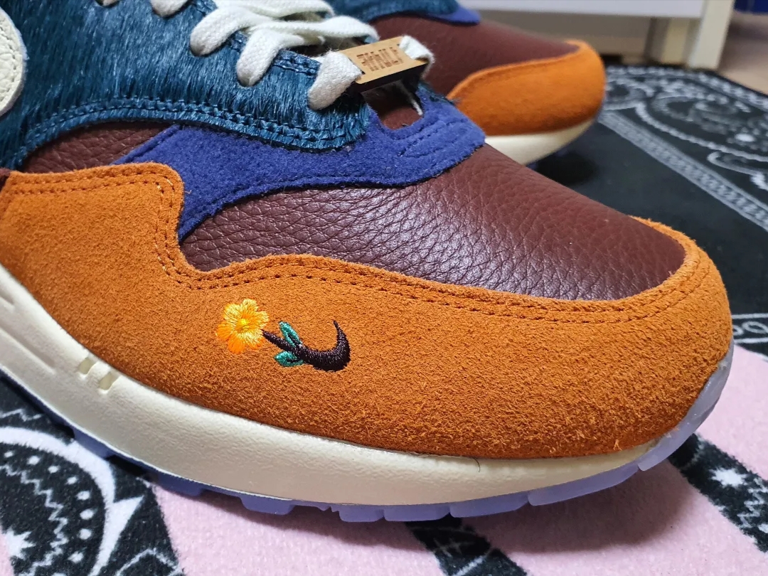 Nike x Kasina Air Max 1 SP Won-Ang Orange 착용 스타일 - 3