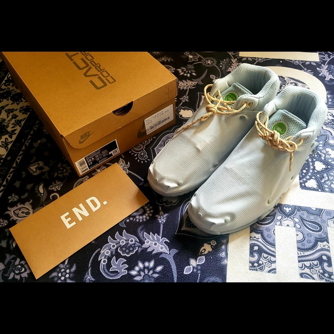 Nike x Travis Scott Nike Air Trainer 1 Grey Haze and Dusty Sage 착용 스타일 - 3