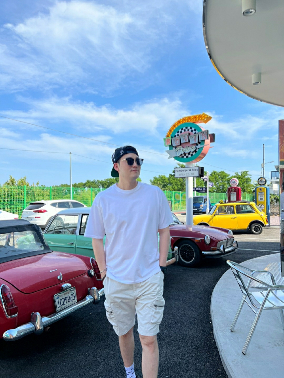 Jordan 1 Low Golf Chicago 착용 스타일 - 1