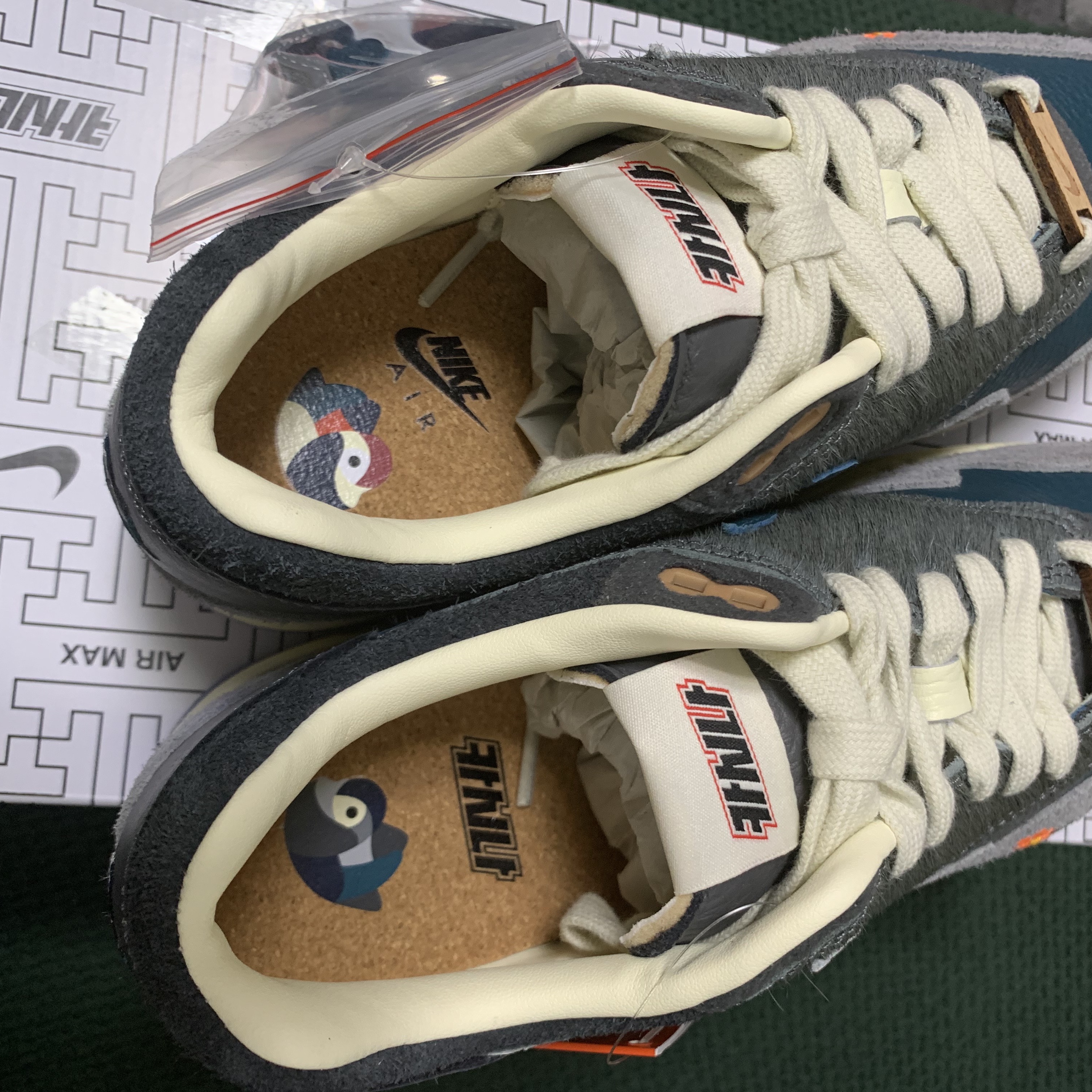 Nike x Kasina Air Max 1 SP Won-Ang Particle Grey 착용 스타일 - 3