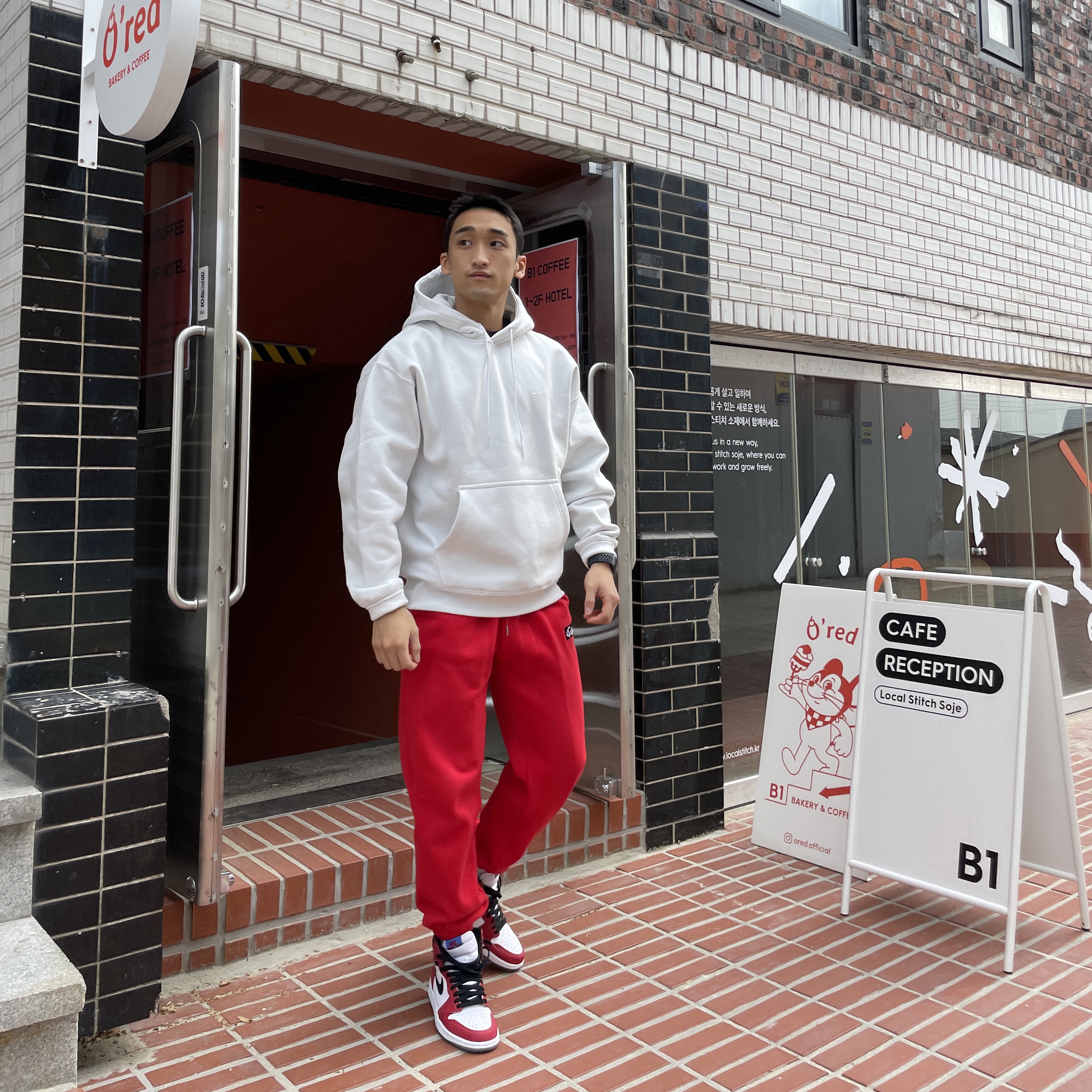 Jordan 1 Retro High Spider-Man Origin Story 착용 스타일