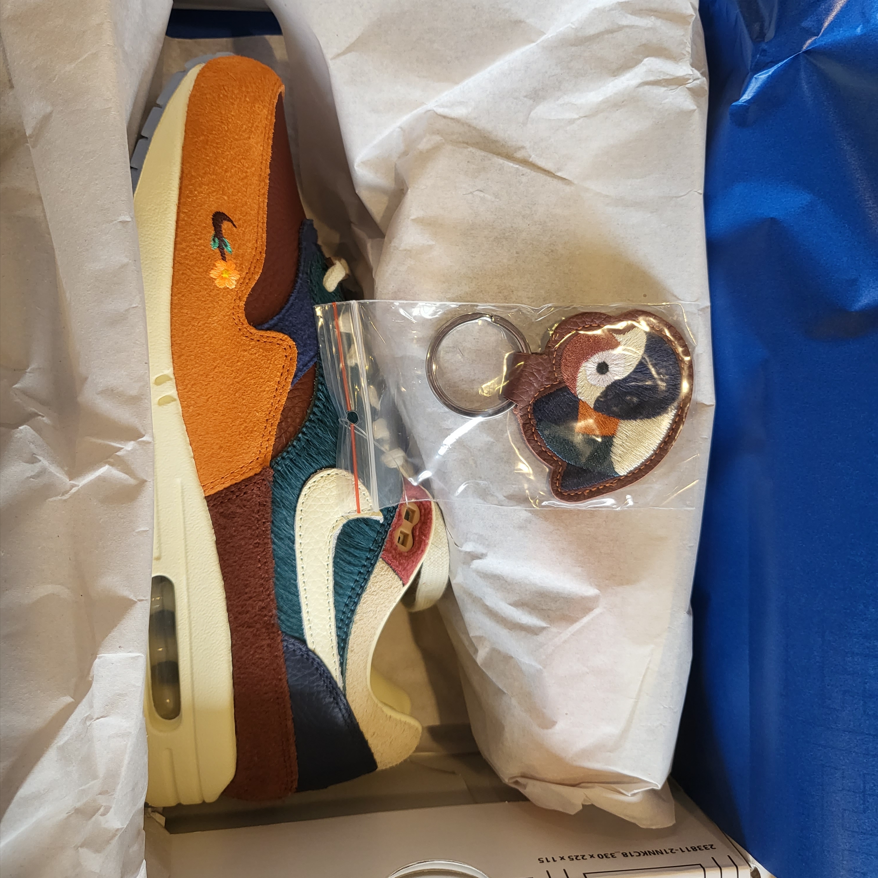 Nike x Kasina Air Max 1 SP Won-Ang Orange 착용 스타일
