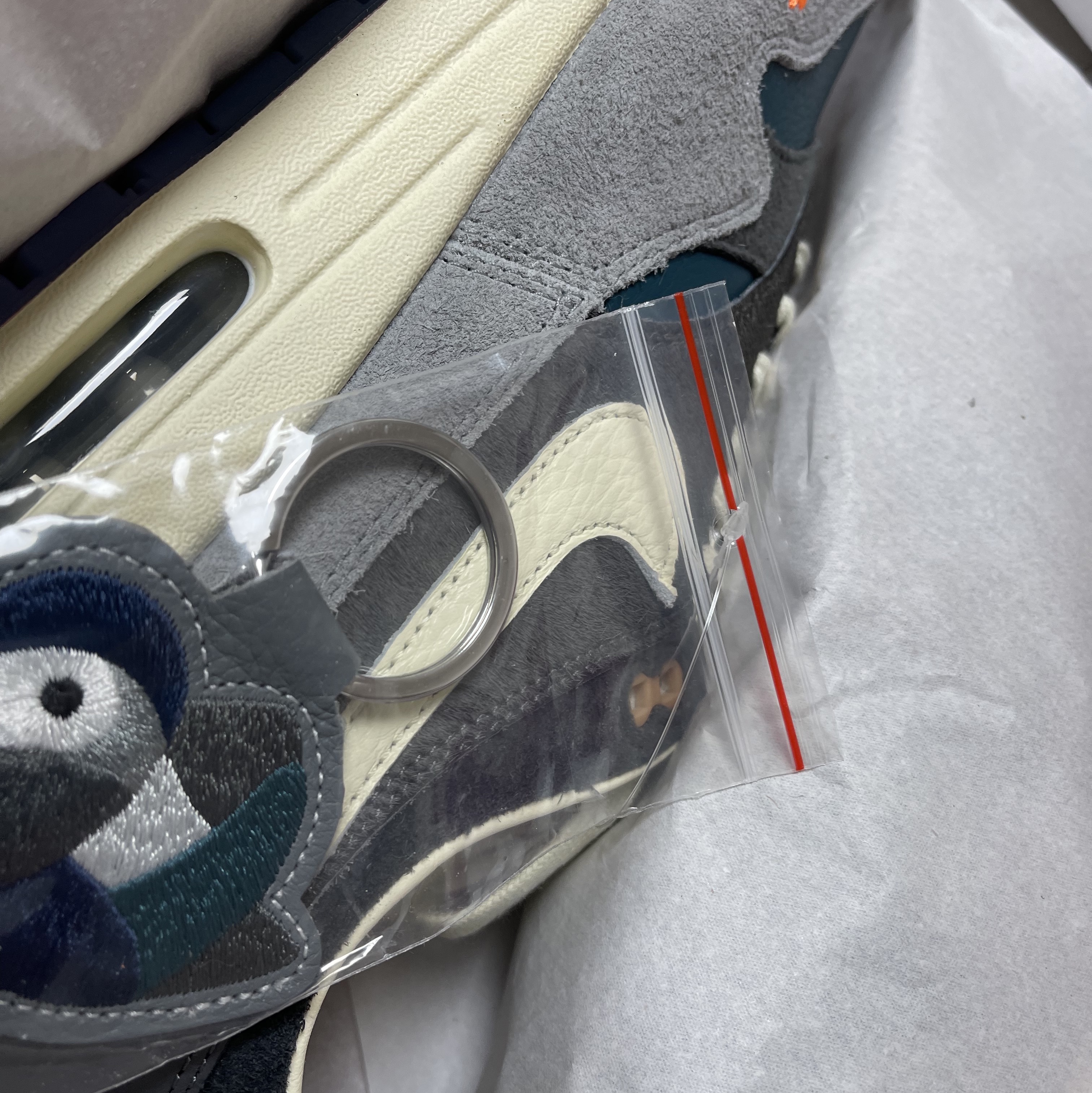 Nike x Kasina Air Max 1 SP Won-Ang Particle Grey 착용 스타일 - 2