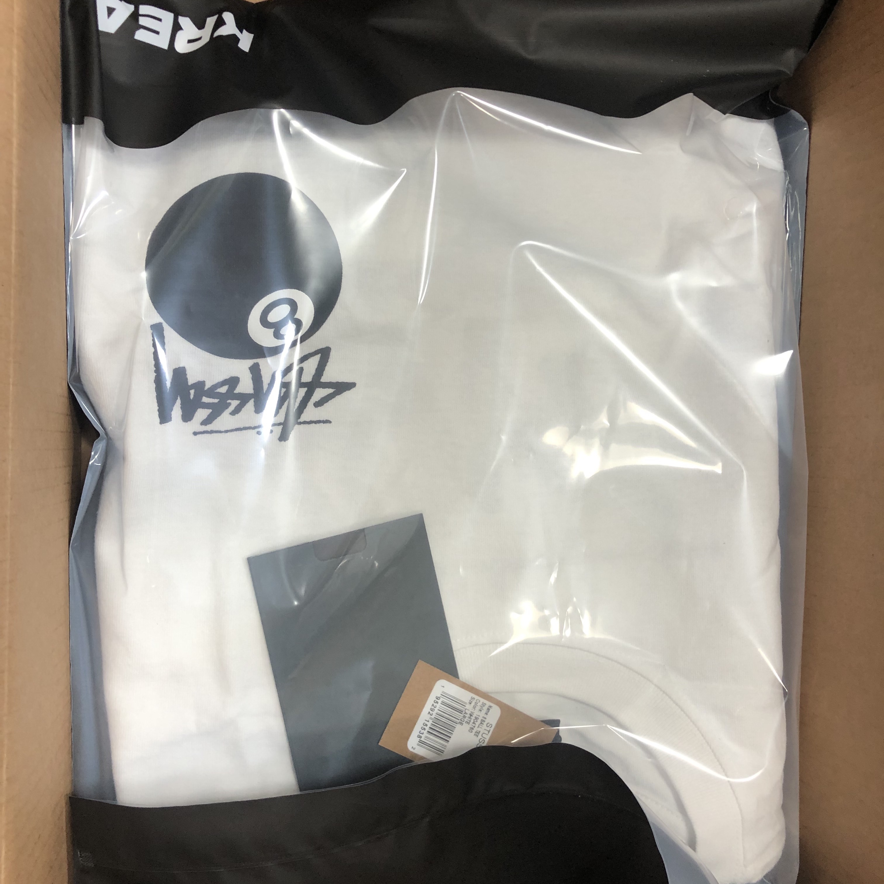 Stussy 8 Ball T-Shirt White - 22SS 착용 스타일 - 3