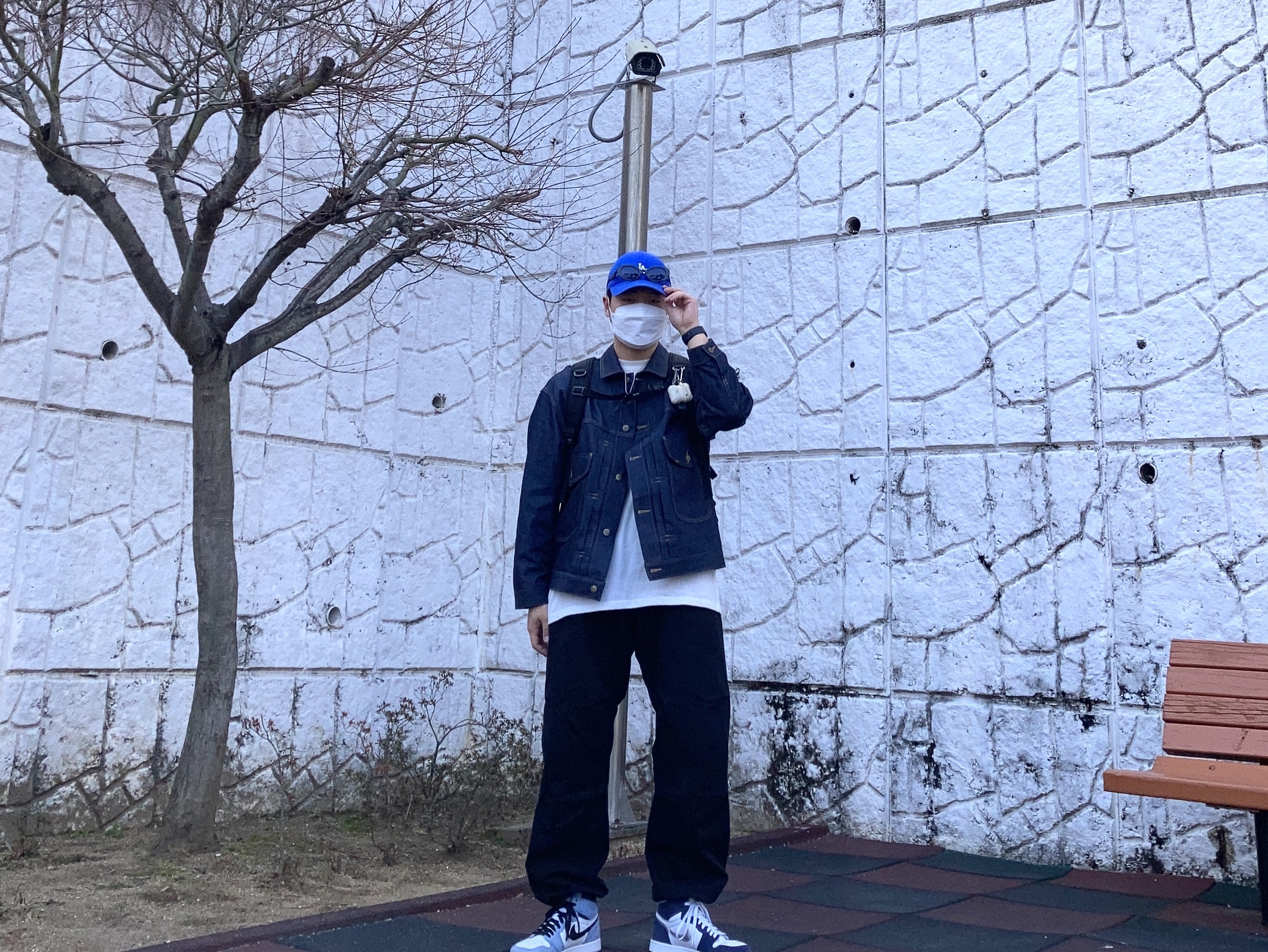 Jordan 1 Retro High OG University Blue, Jordan 1 Retro High OG CO.JP Midnight Navy 착용 스타일 - 2