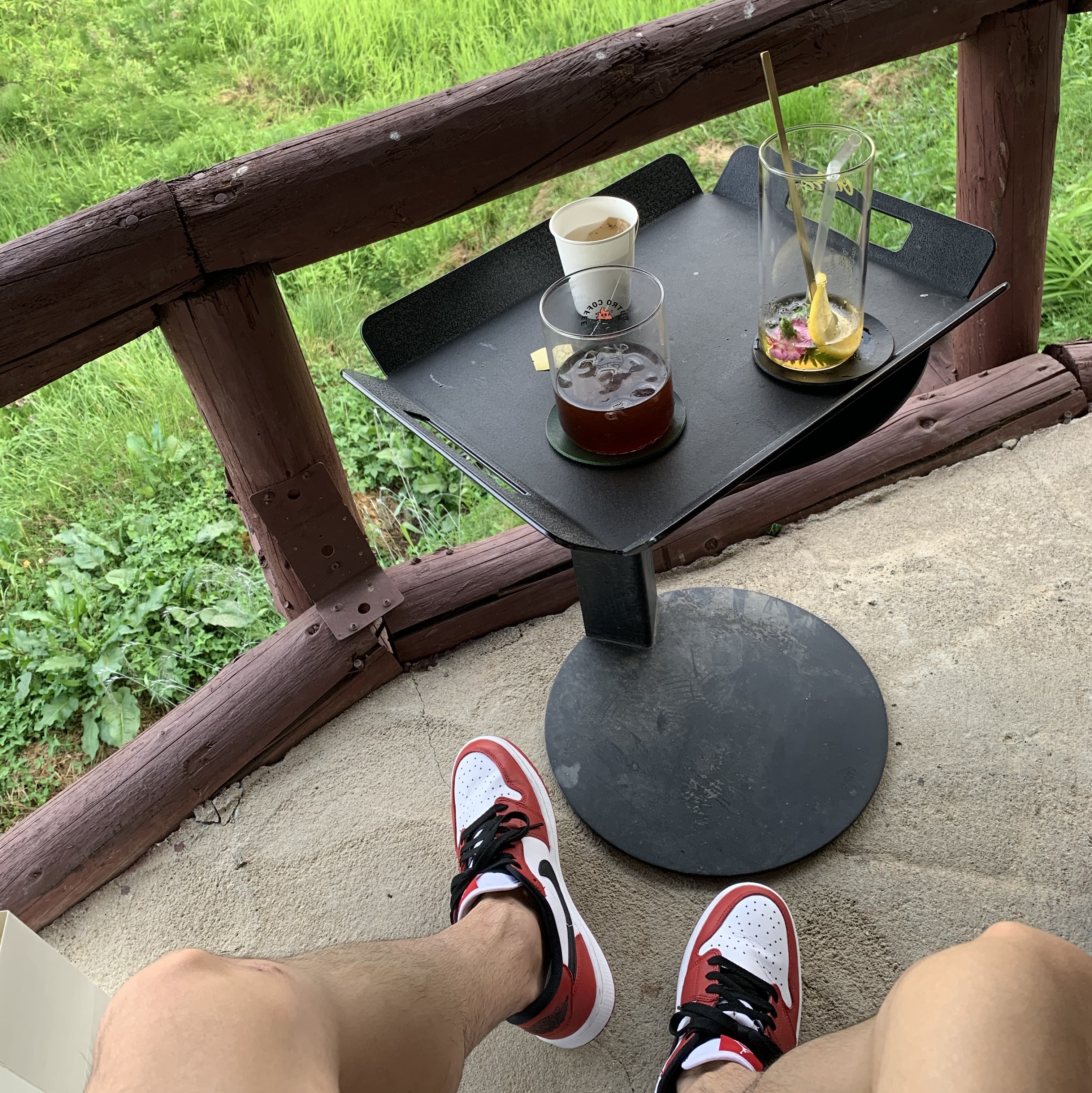 Jordan 1 Low Golf Chicago 착용 스타일