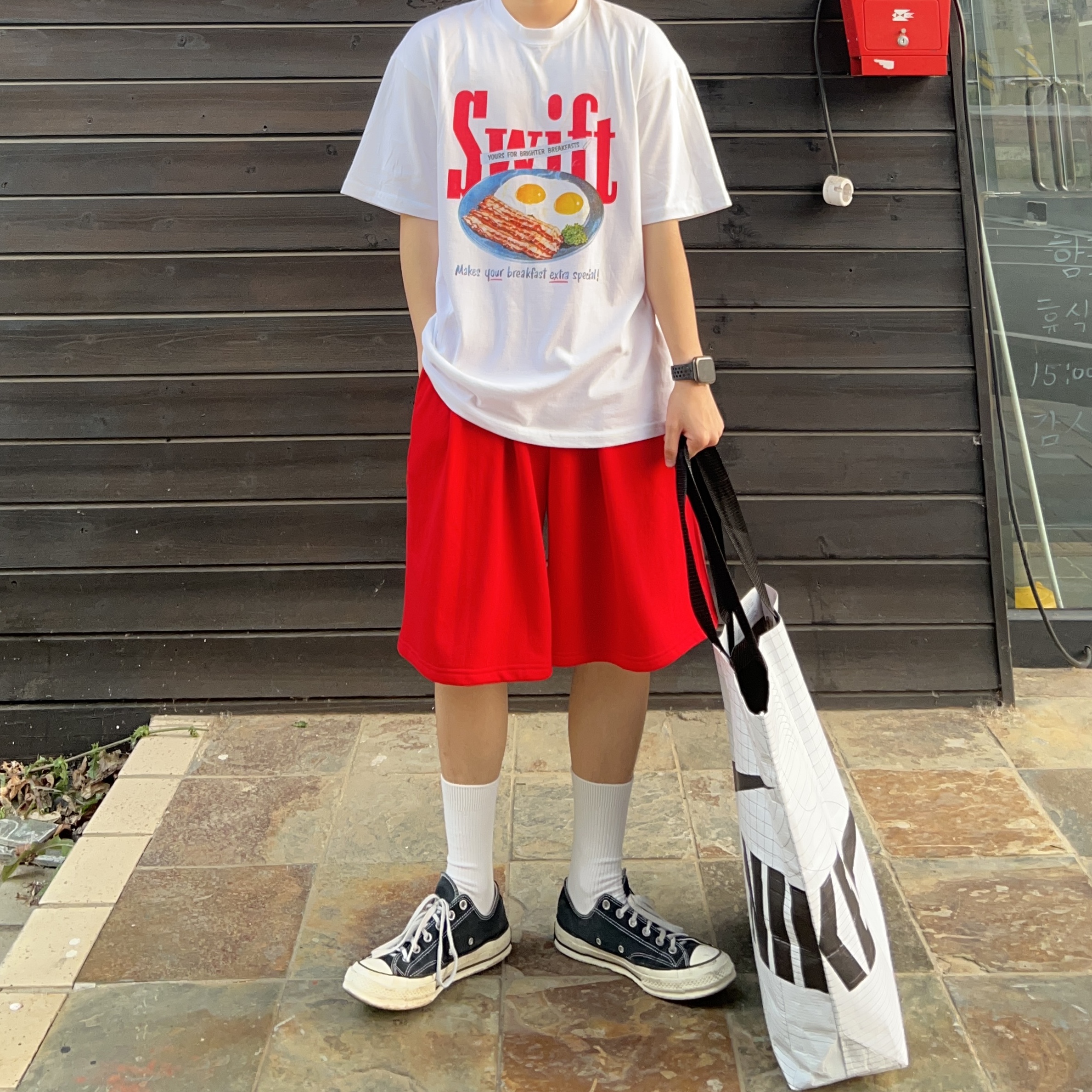 Converse Chuck 70 Ox Black - Standard 착용 스타일 - 3