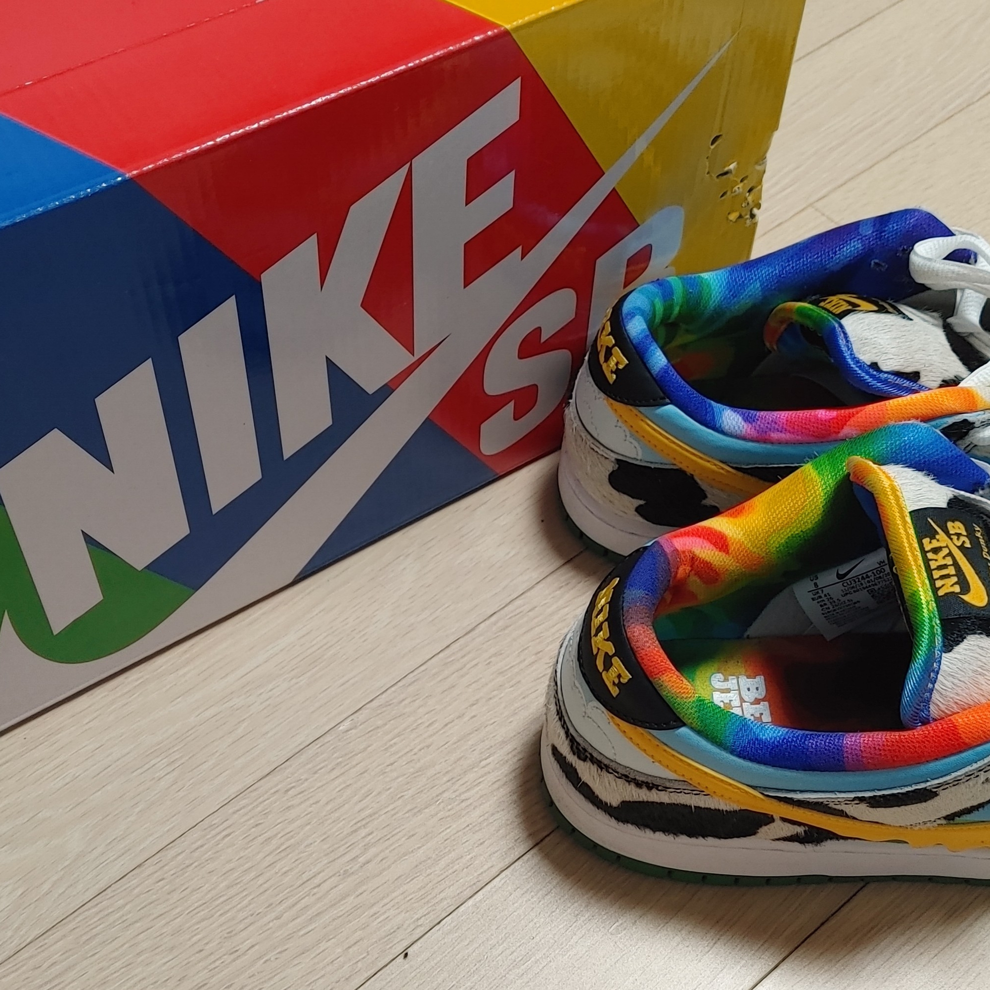 Nike x Ben & Jerry's SB Dunk Low Chunky Dunky 착용 스타일 - 2