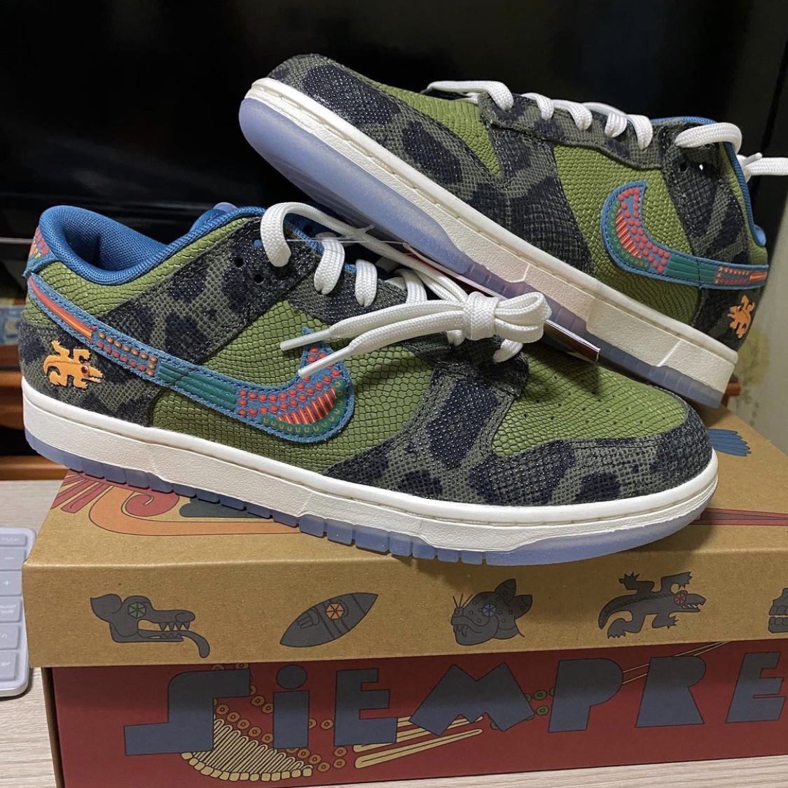 Nike Dunk Low Premium Siempre Familia 착용 스타일 - 2