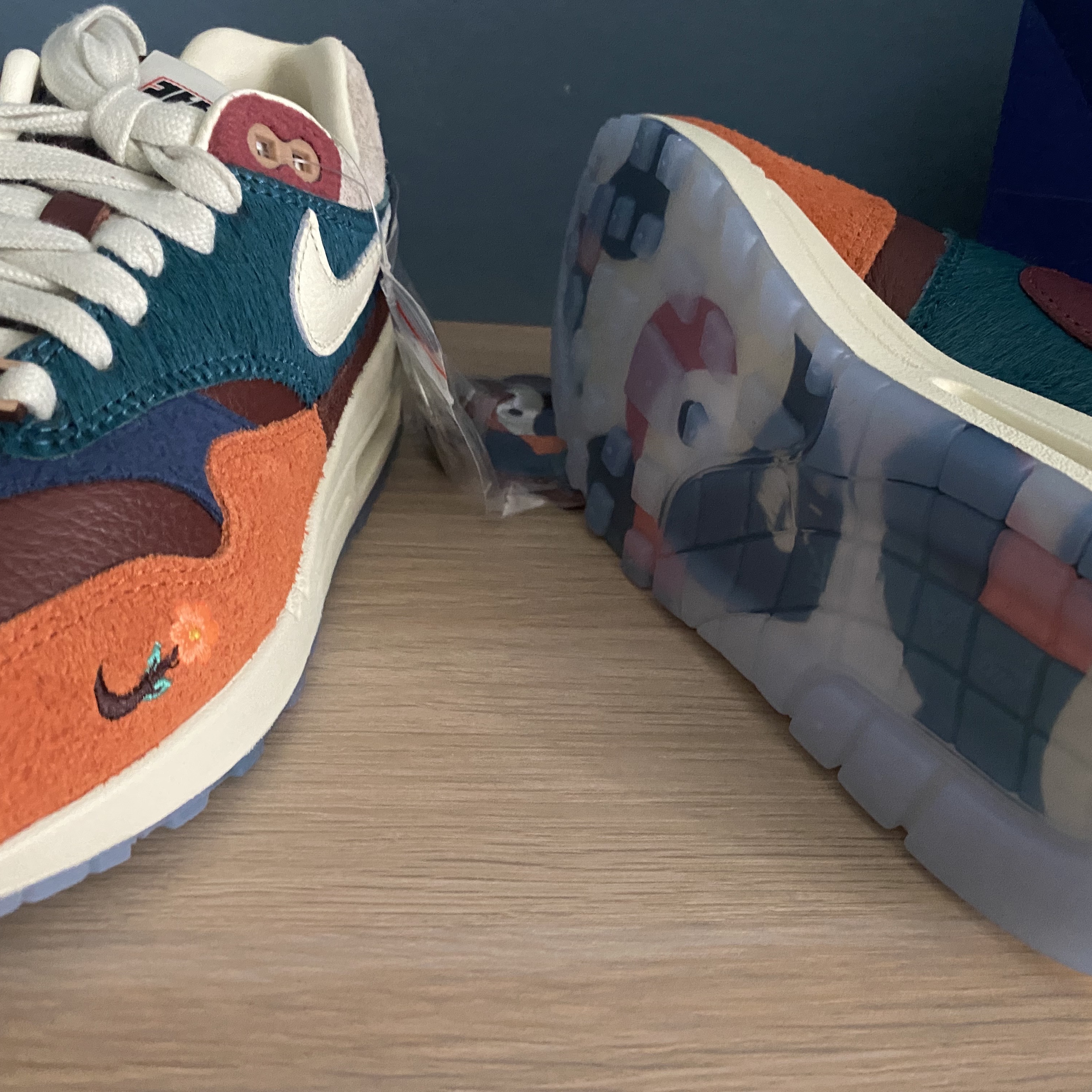 Nike x Kasina Air Max 1 SP Won-Ang Orange 착용 스타일