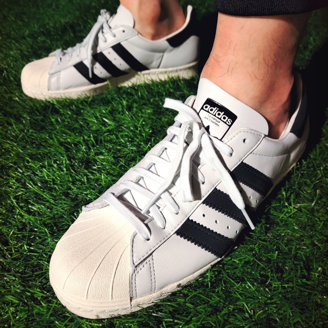 Adidas Superstar Recon White Black 착용 스타일 - 5