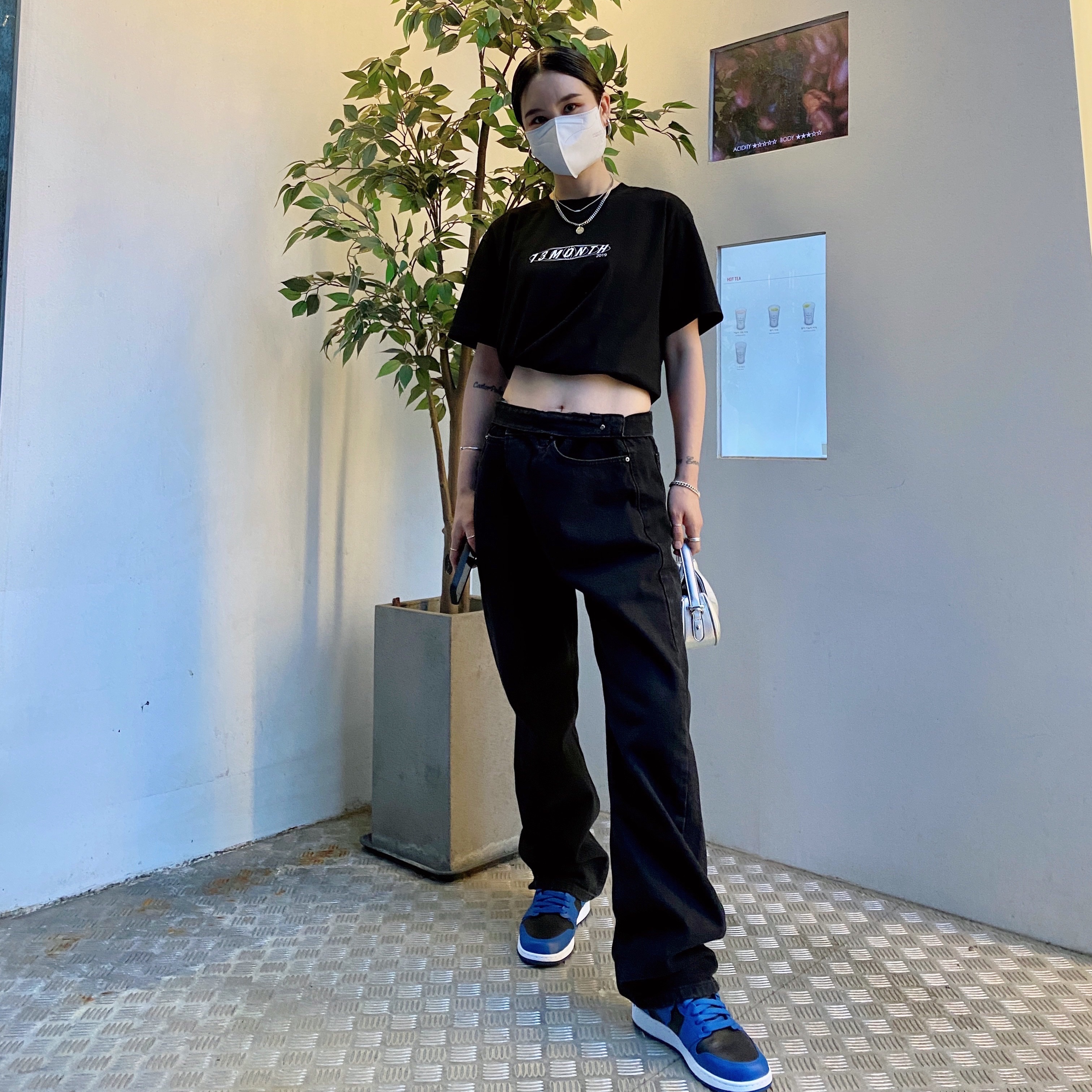 Jordan 1 Retro High OG Dark Marina Blue 착용 스타일