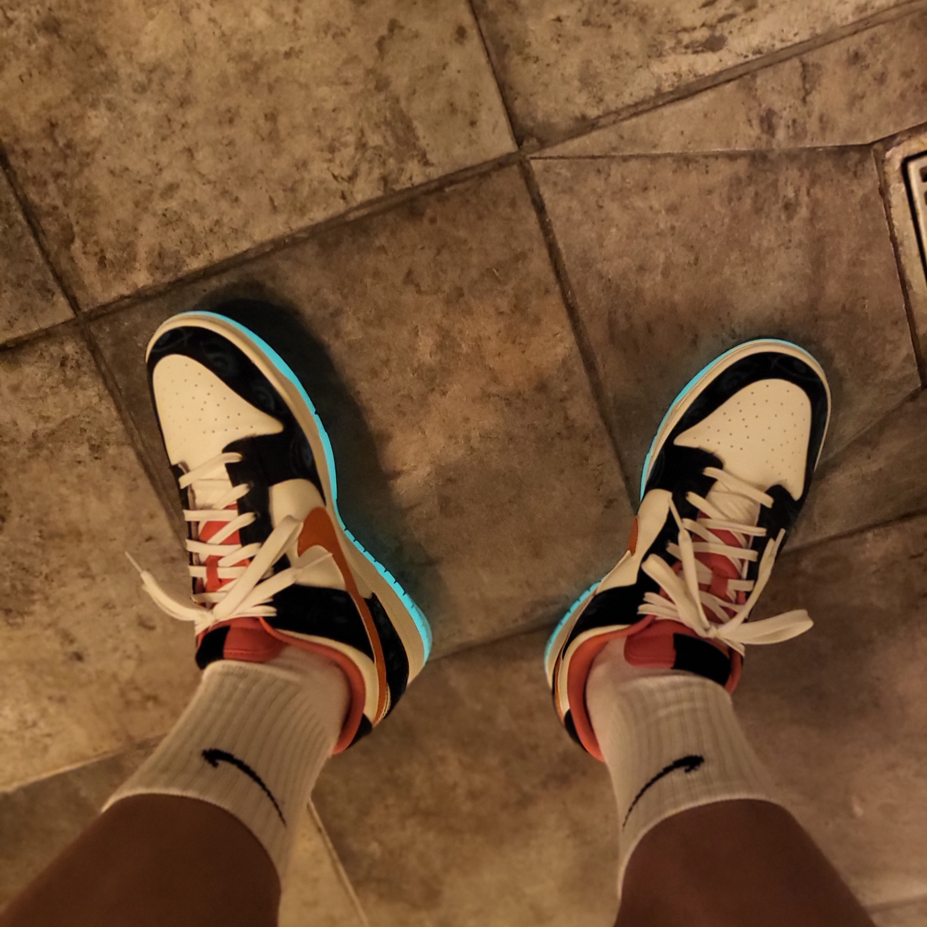 Nike Dunk Low Retro PRM Halloween 착용 스타일 - 2