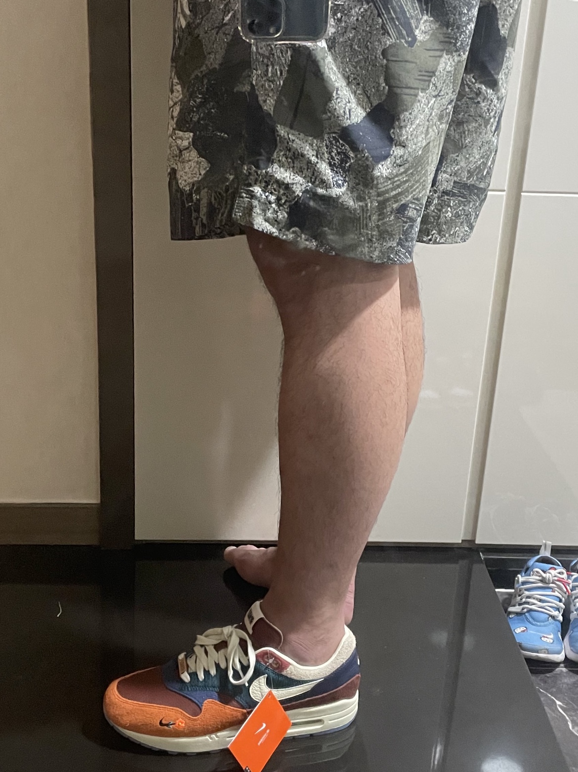 Nike x Kasina Air Max 1 SP Won-Ang Orange 착용 스타일