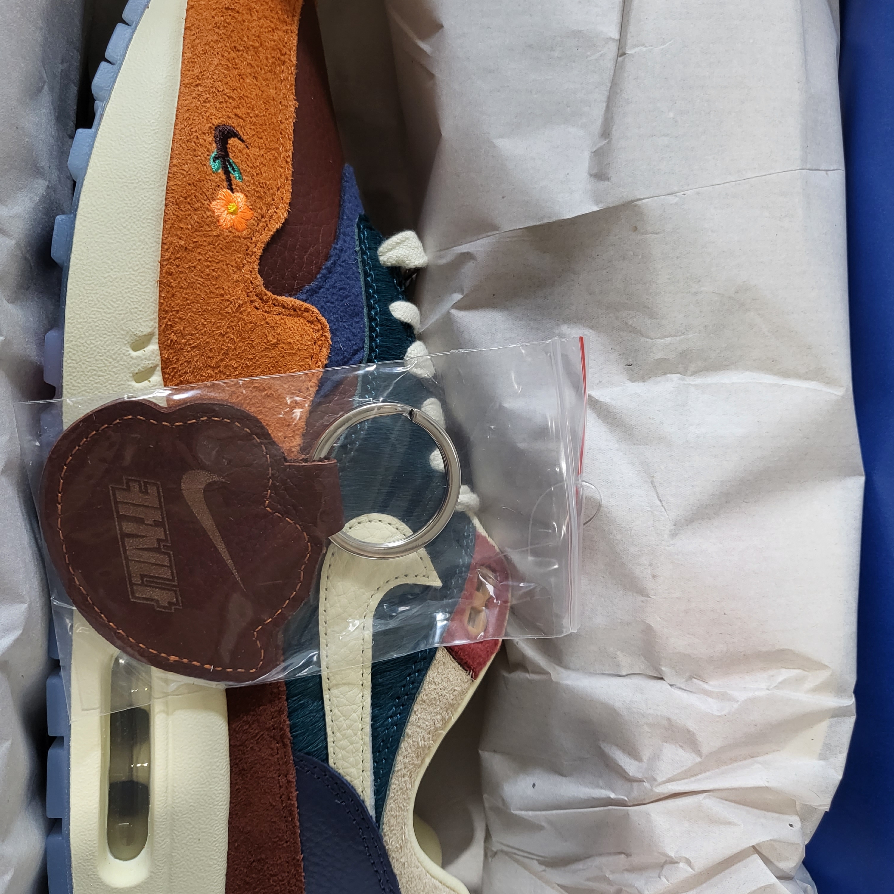 Nike x Kasina Air Max 1 SP Won-Ang Orange 착용 스타일 - 5