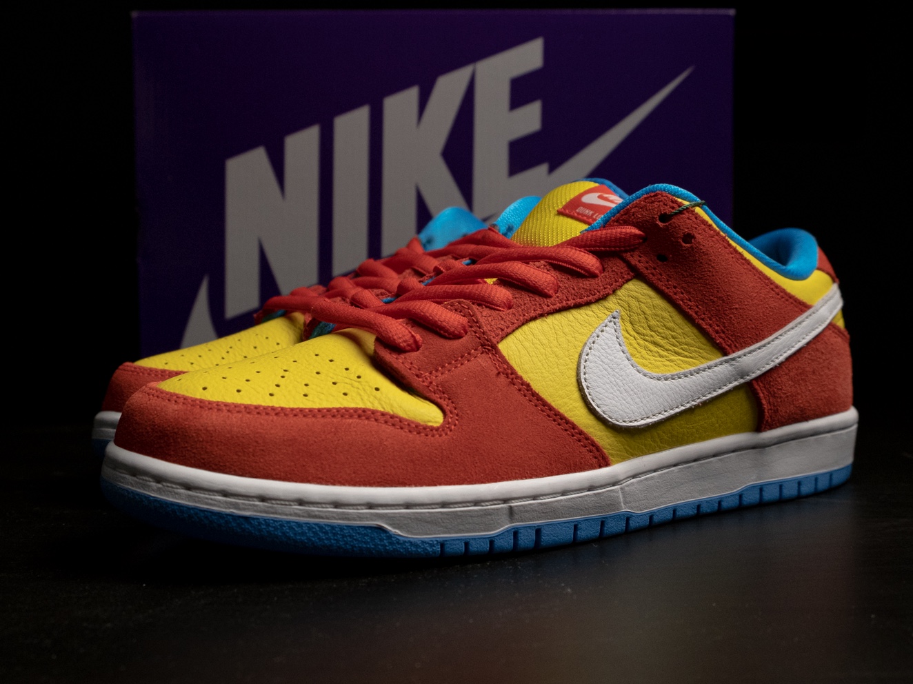 Nike SB Dunk Low Pro Habanero Red 착용 스타일 - 1