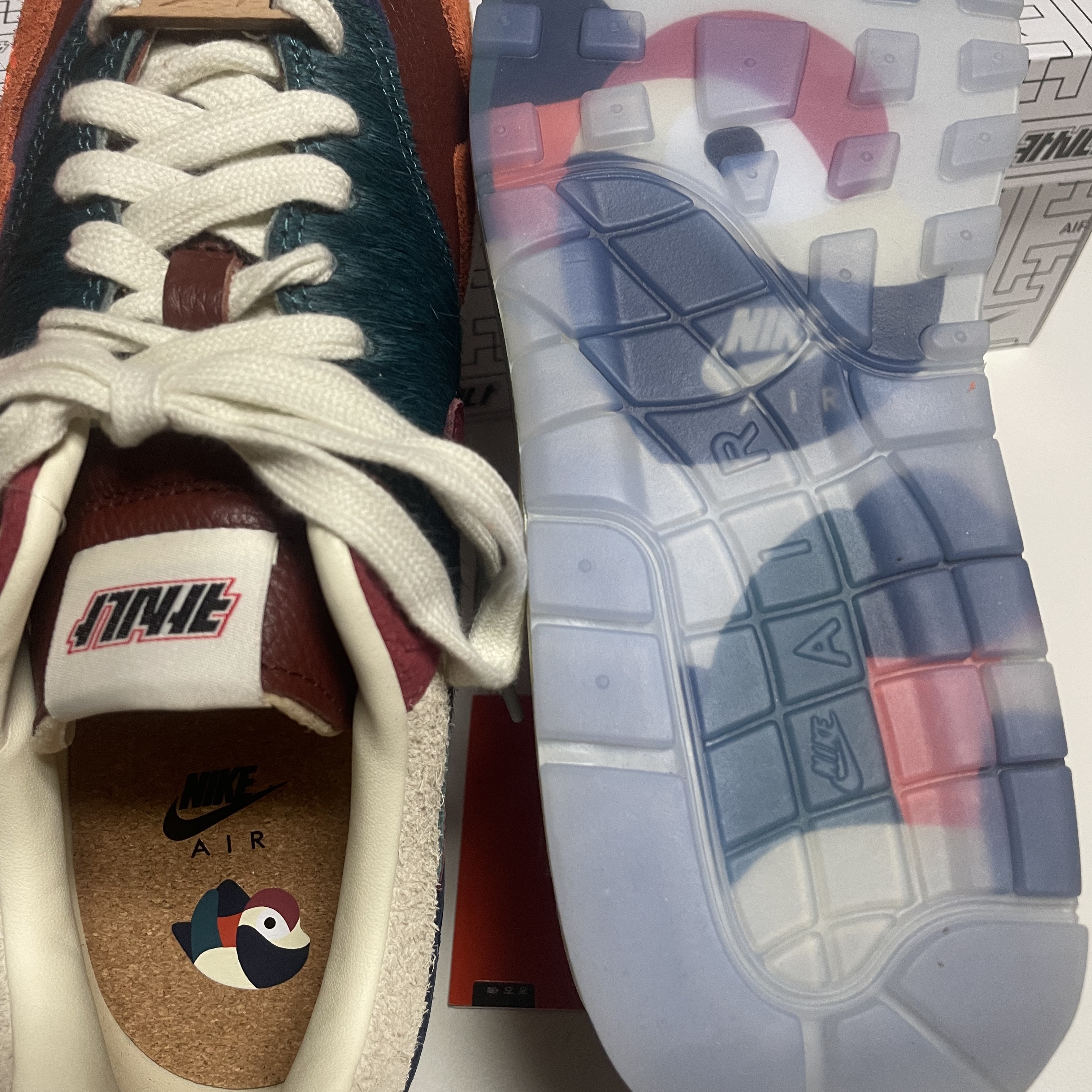 Nike x Kasina Air Max 1 SP Won-Ang Orange 착용 스타일 - 3
