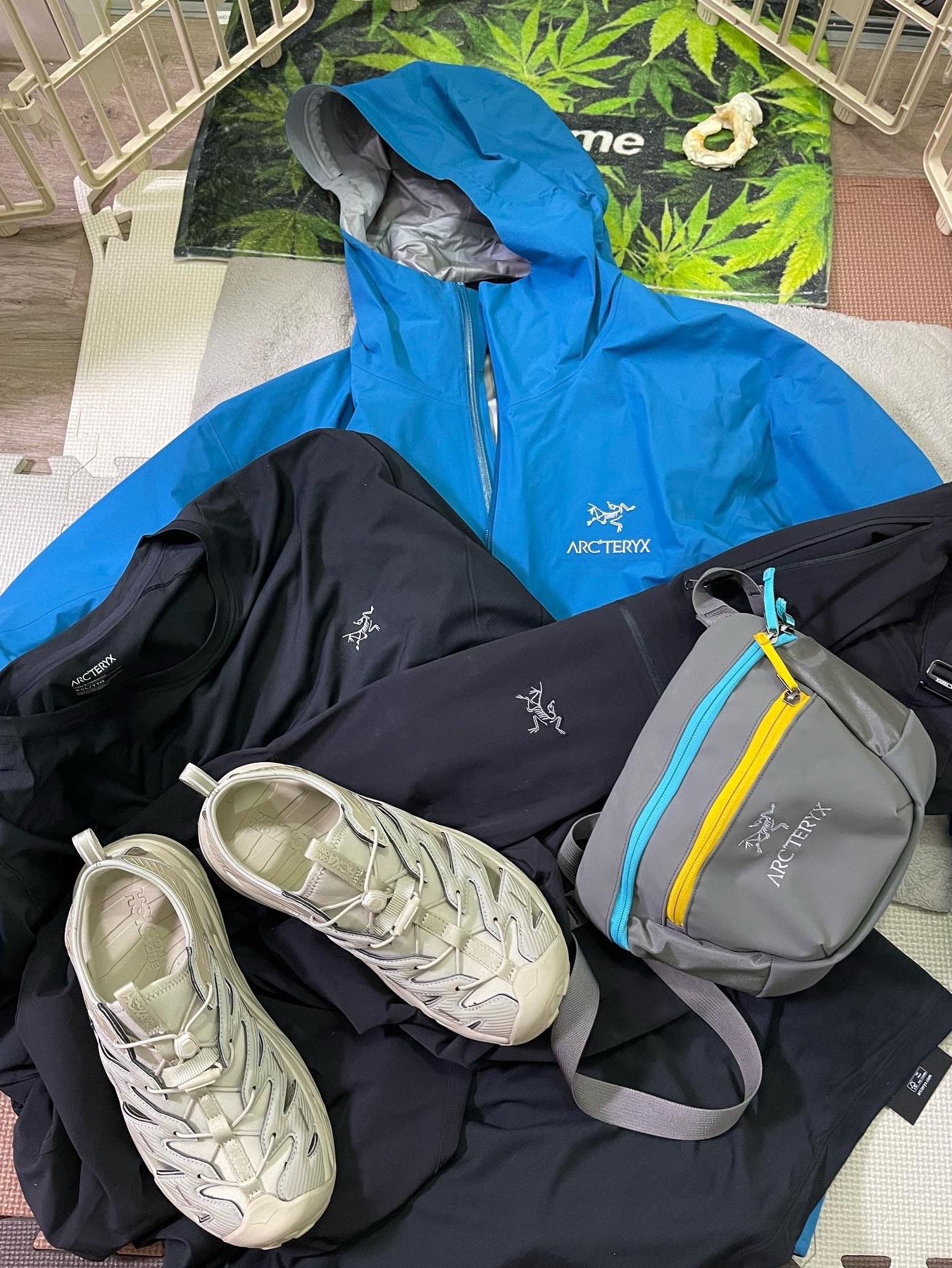 Arc'teryx Zeta SL Jacket Frenetic 착용 스타일 - 1