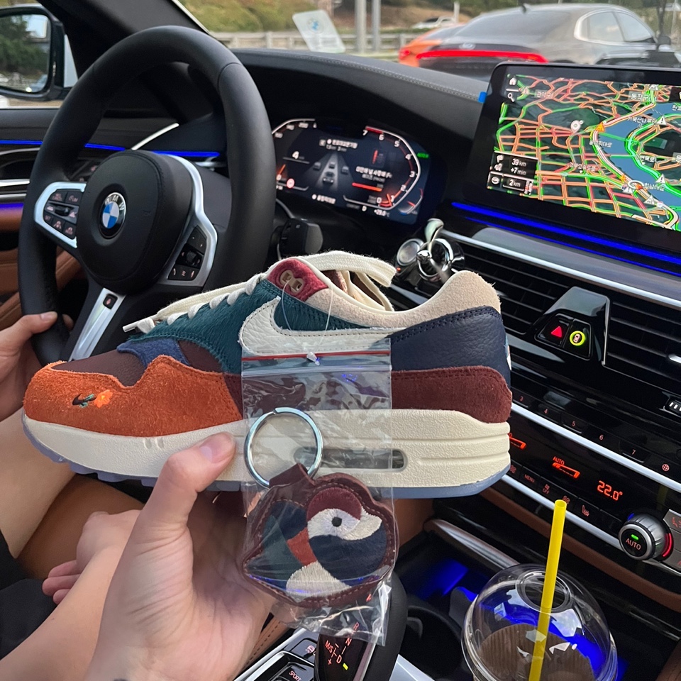 Nike x Kasina Air Max 1 SP Won-Ang Orange 착용 스타일