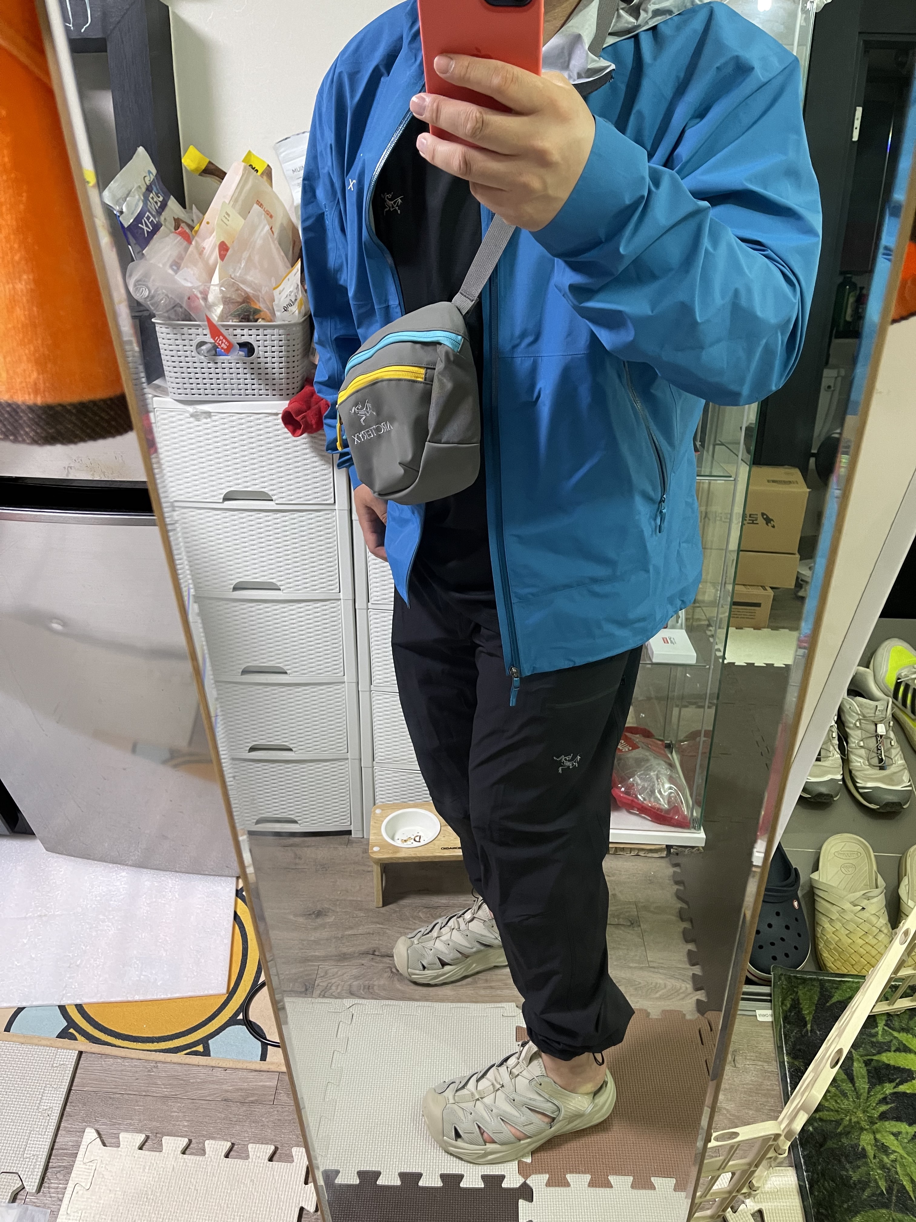 Arc'teryx Zeta SL Jacket Frenetic 착용 스타일 - 2