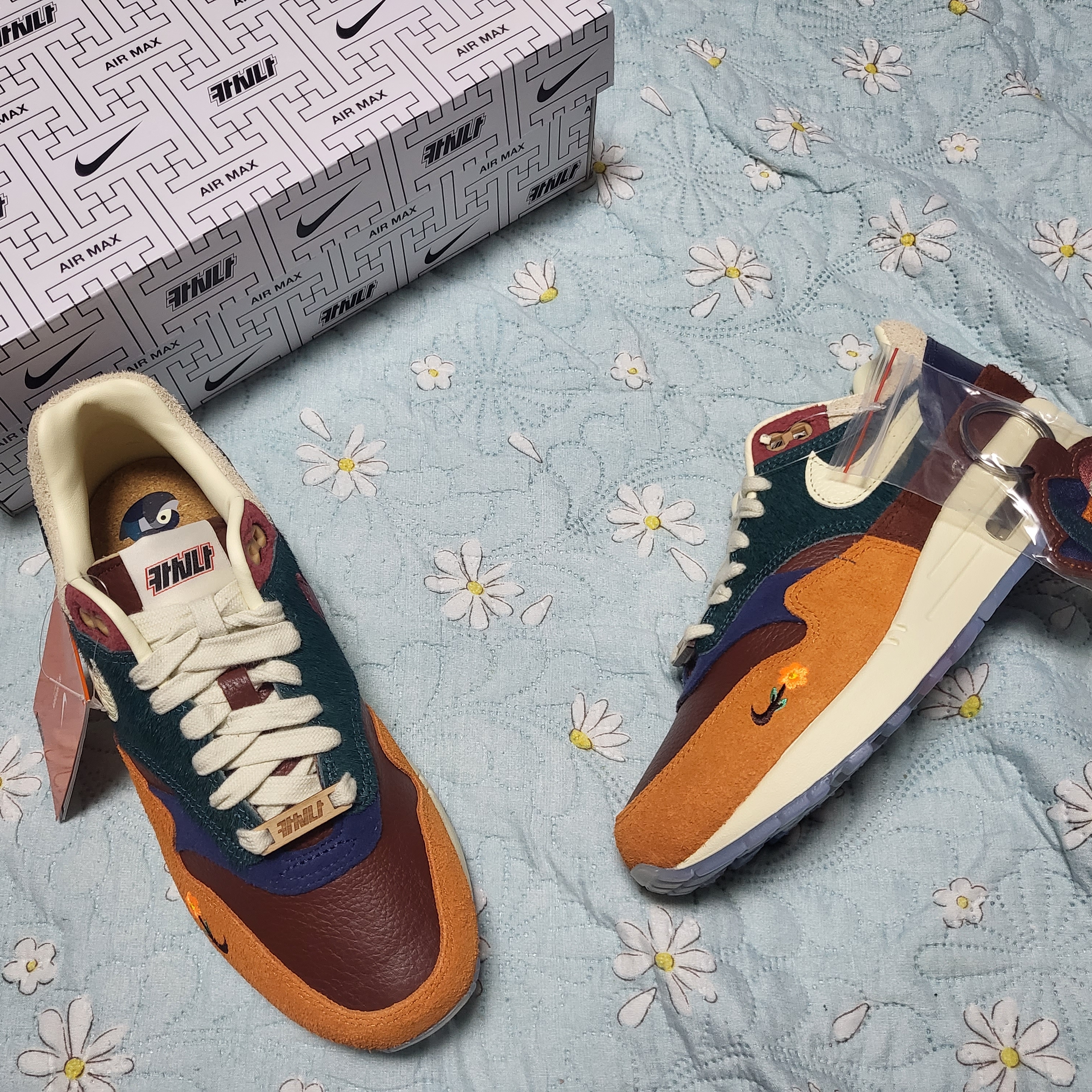 Nike x Kasina Air Max 1 SP Won-Ang Orange 착용 스타일
