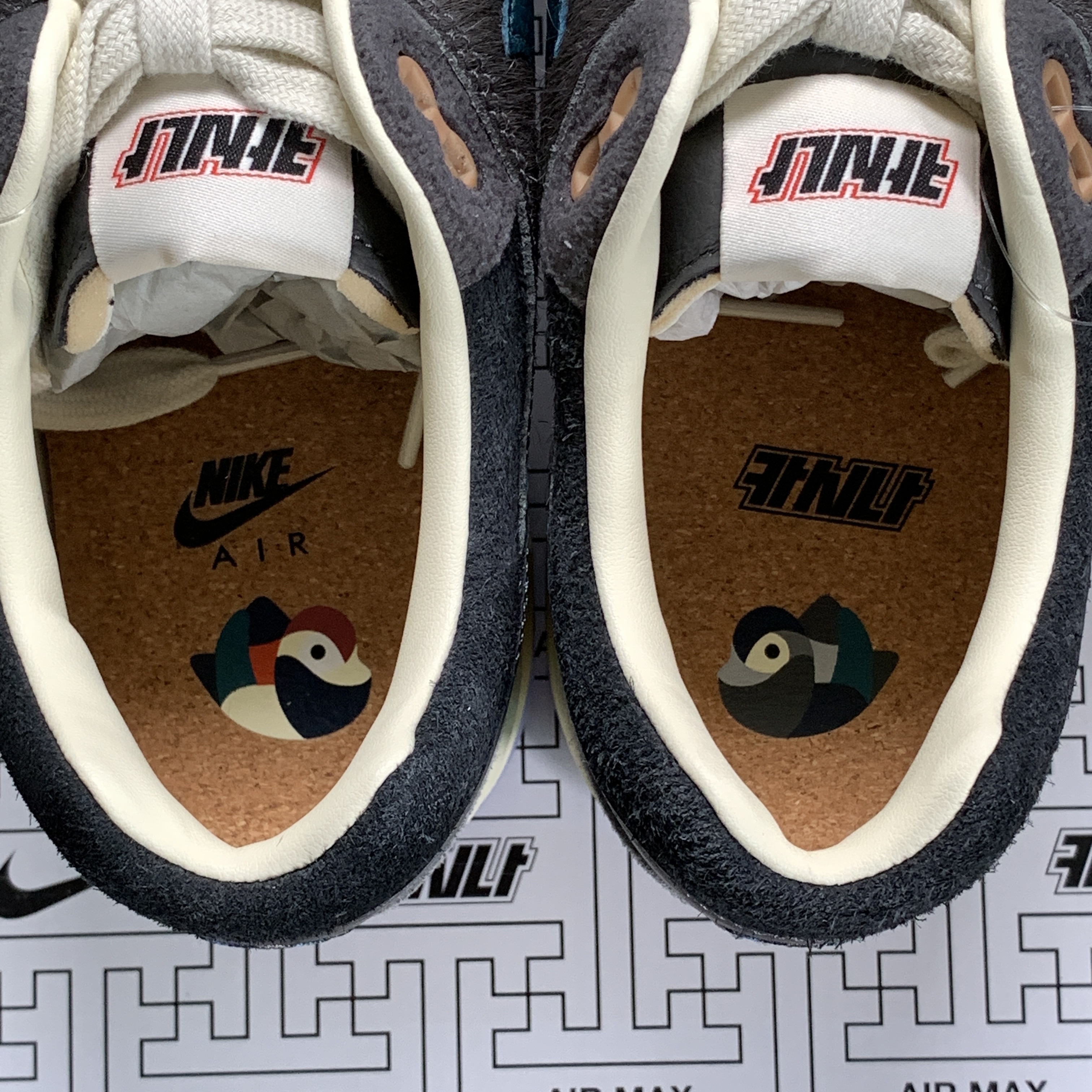 Nike x Kasina Air Max 1 SP Won-Ang Particle Grey 착용 스타일 - 4