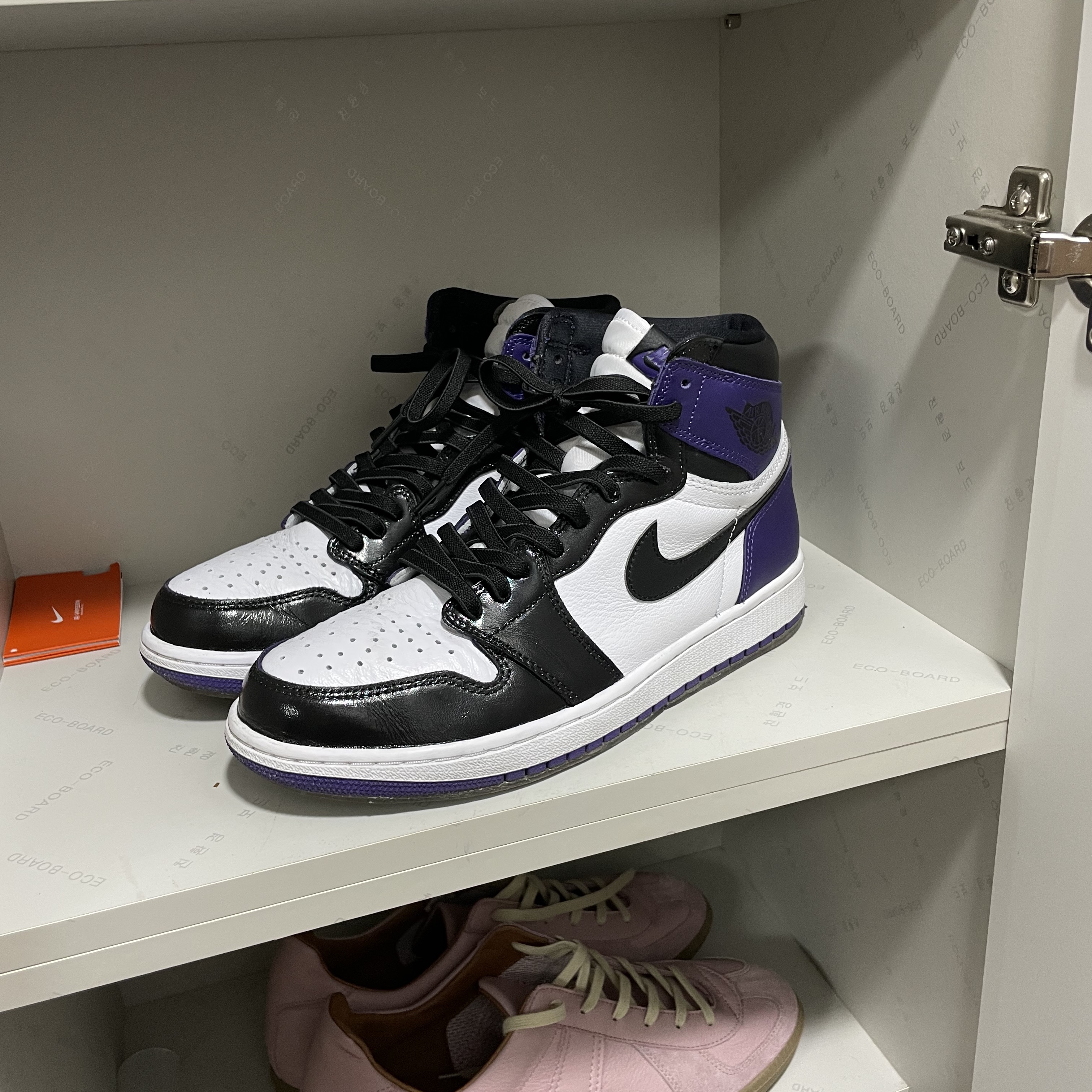 Jordan 1 Retro High OG Court Purple 2020 착용 스타일 - 2