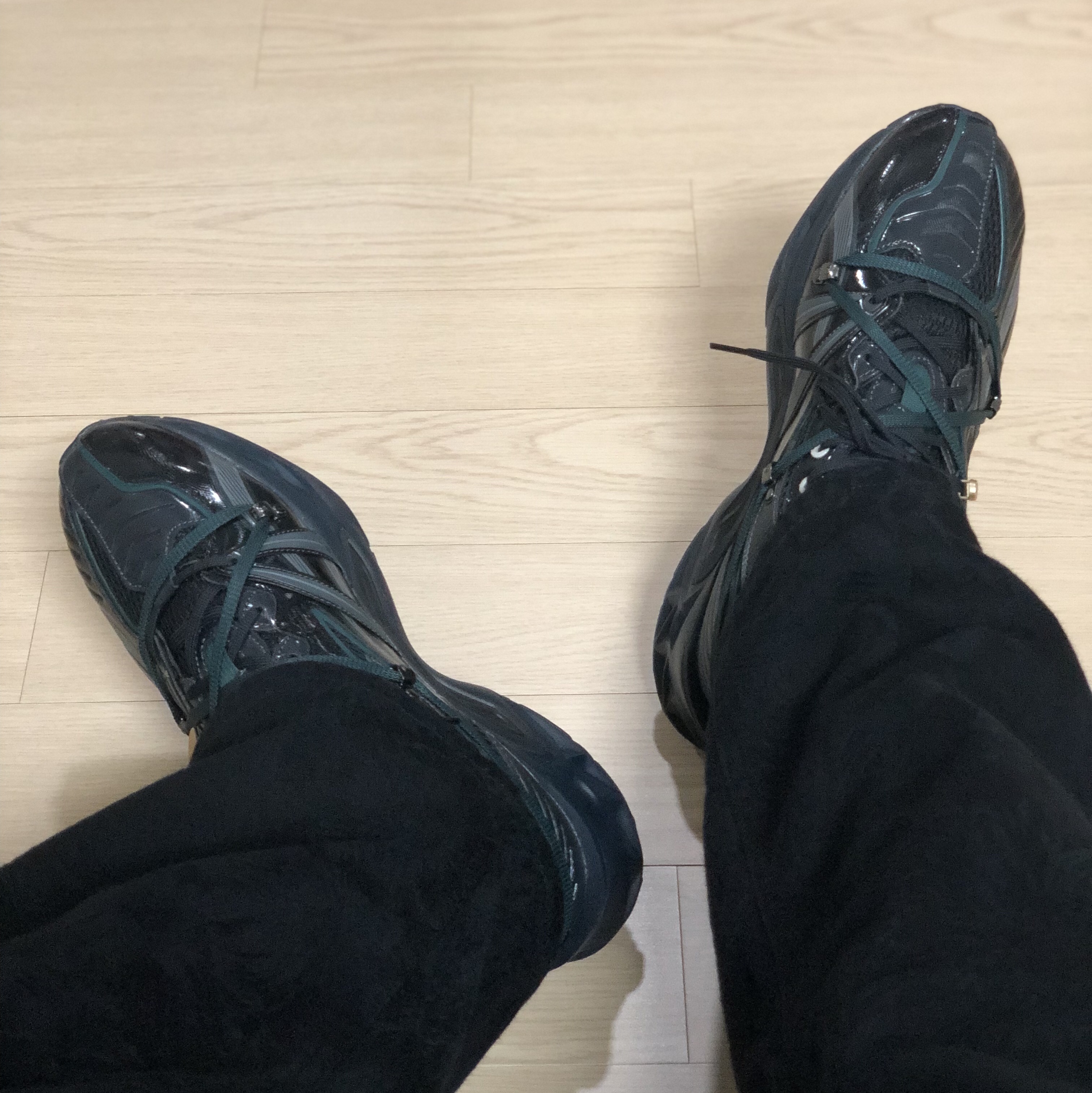 Asics x Andersson Bell HN2-S Protoblast Black 착용 스타일 - 2