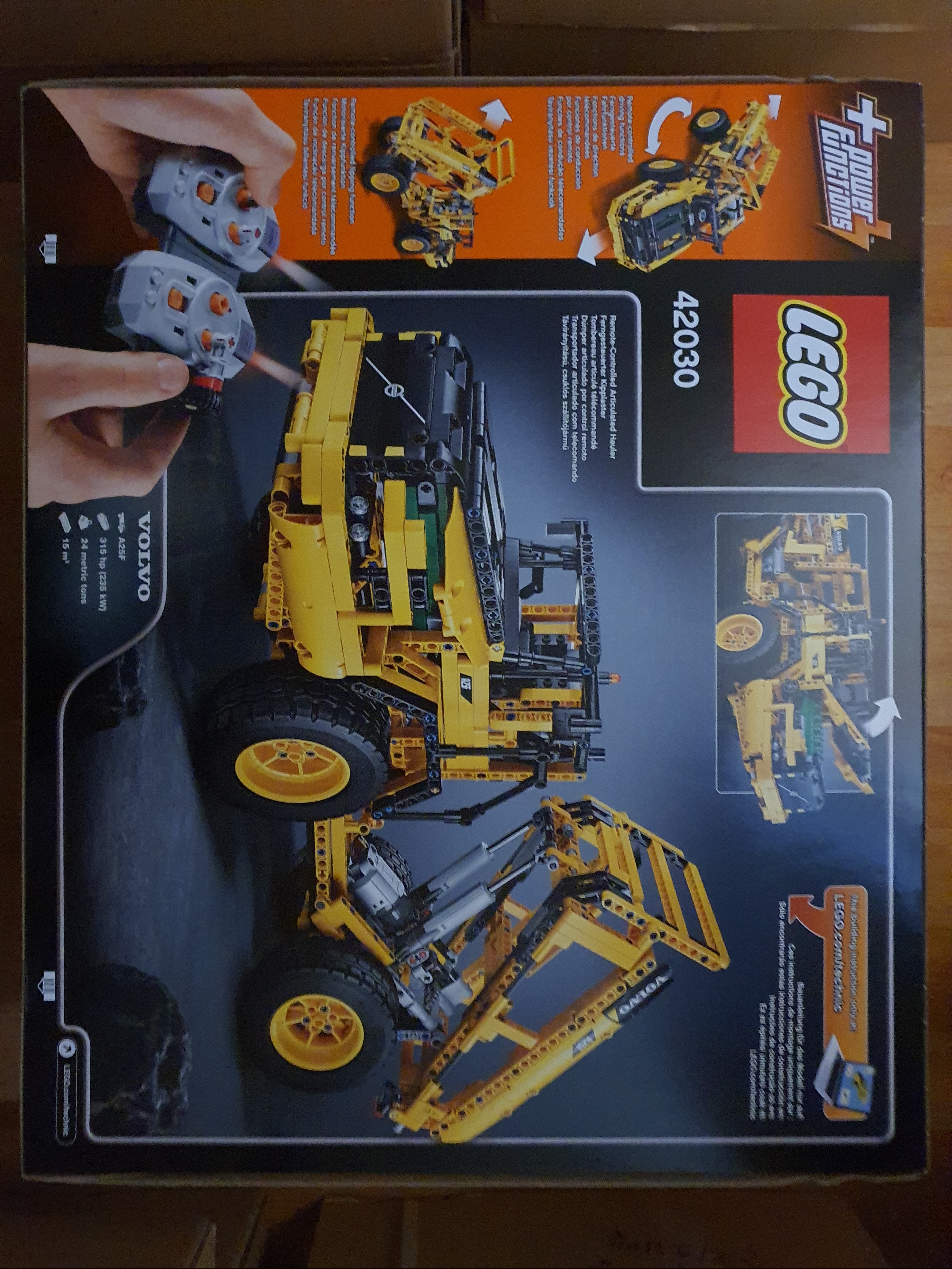 Lego Volvo 42030 Wheel Loader (Korean Ver.) 착용 스타일 - 2