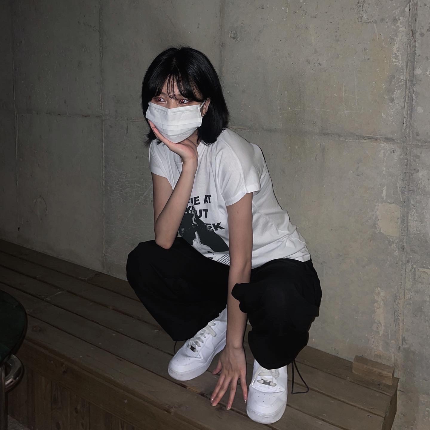Nike Air Force 1 '07 Low White 착용 스타일 - 4