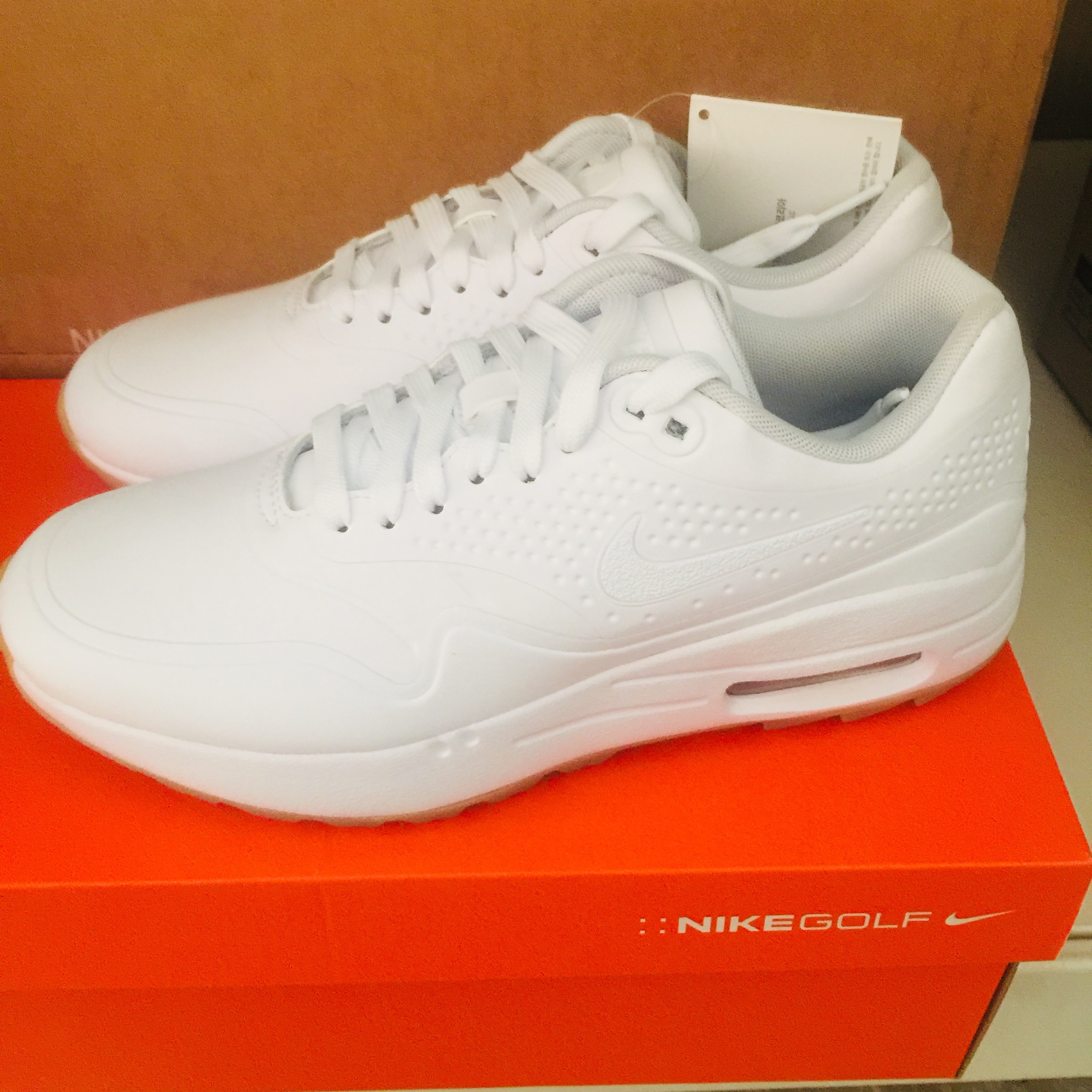 Nike Air Max 1 G White Gum 착용 스타일 - 2
