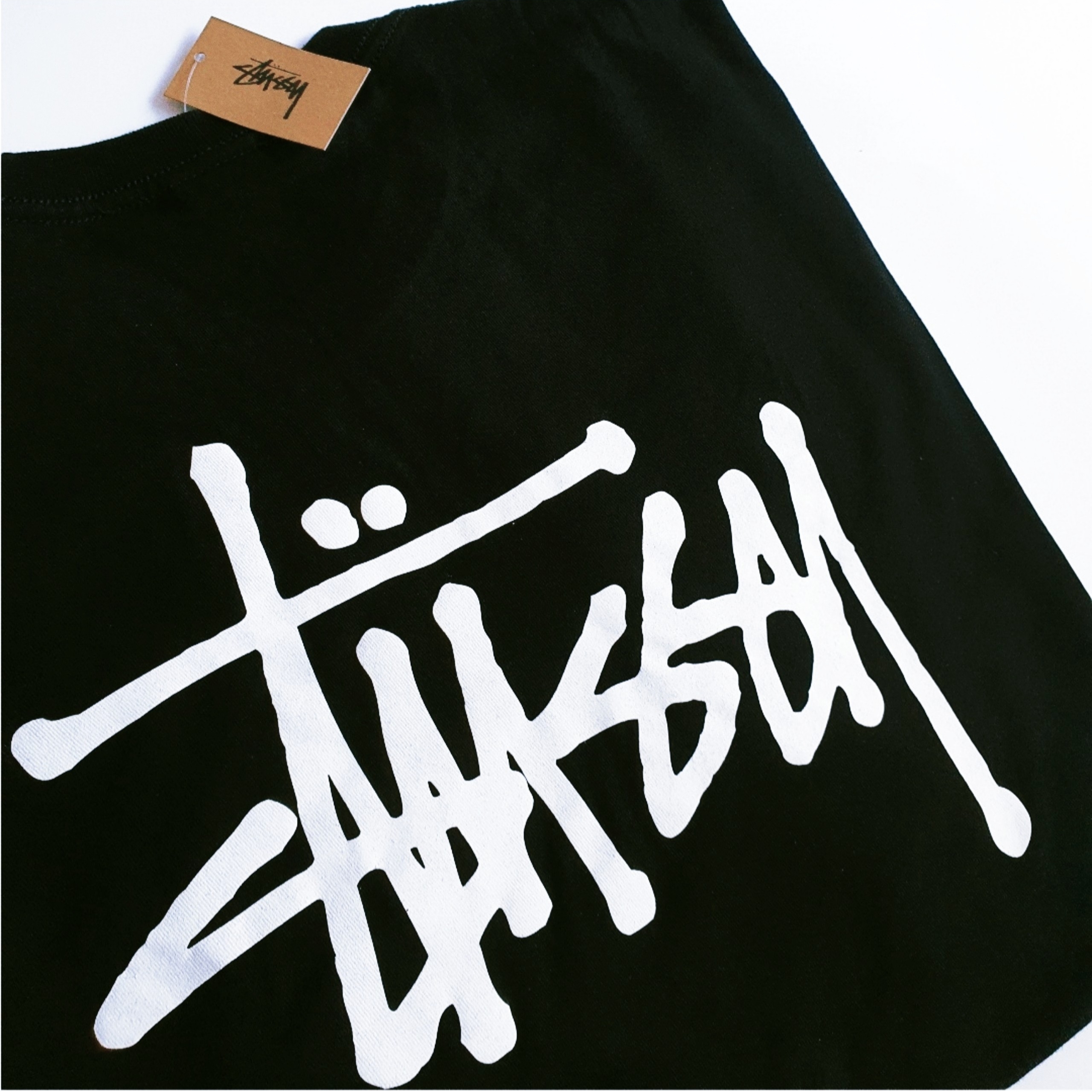 Stussy Basic Stussy LS T-Shirt Black 2022 착용 스타일