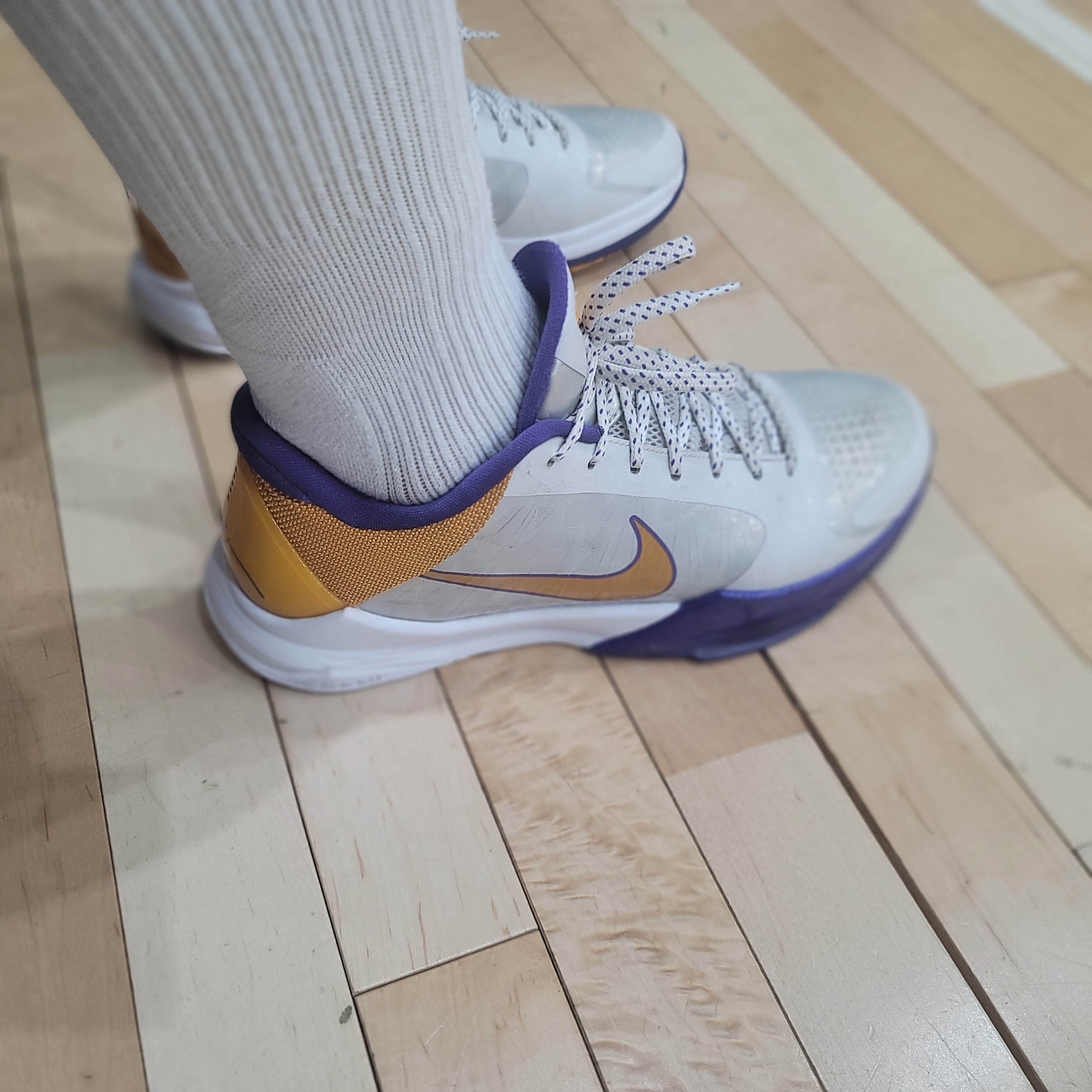Nike Kobe 5 Lakers 착용 스타일 - 3