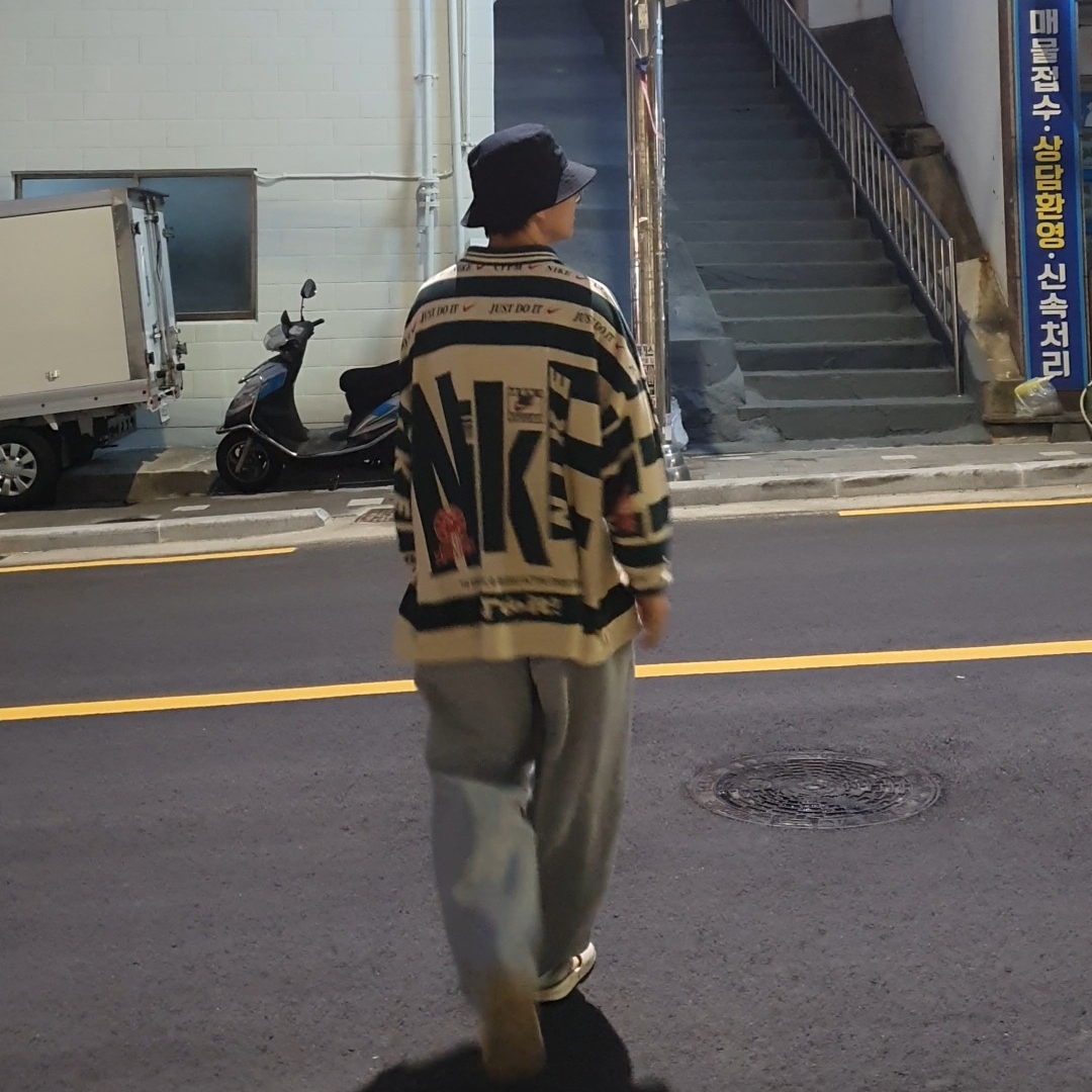 Nike x Cactus Plant Flea Market Long Sleeve Polo Natural - Asia 착용 스타일 - 2