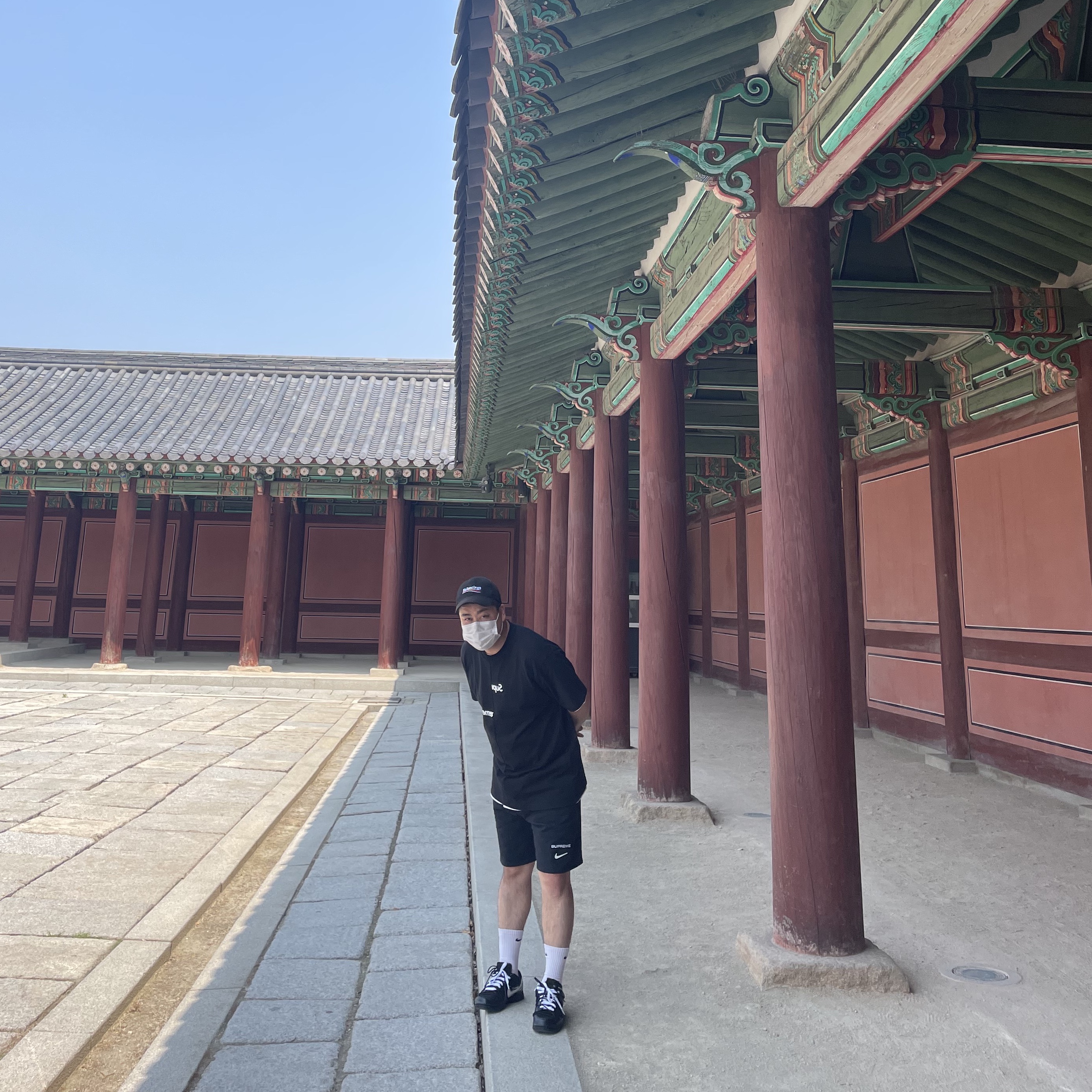Supreme x Nike Jewel Sweatshorts Black - 20FW, Nike x Off-White Dunk Low The 50 - Lot 50 착용 스타일