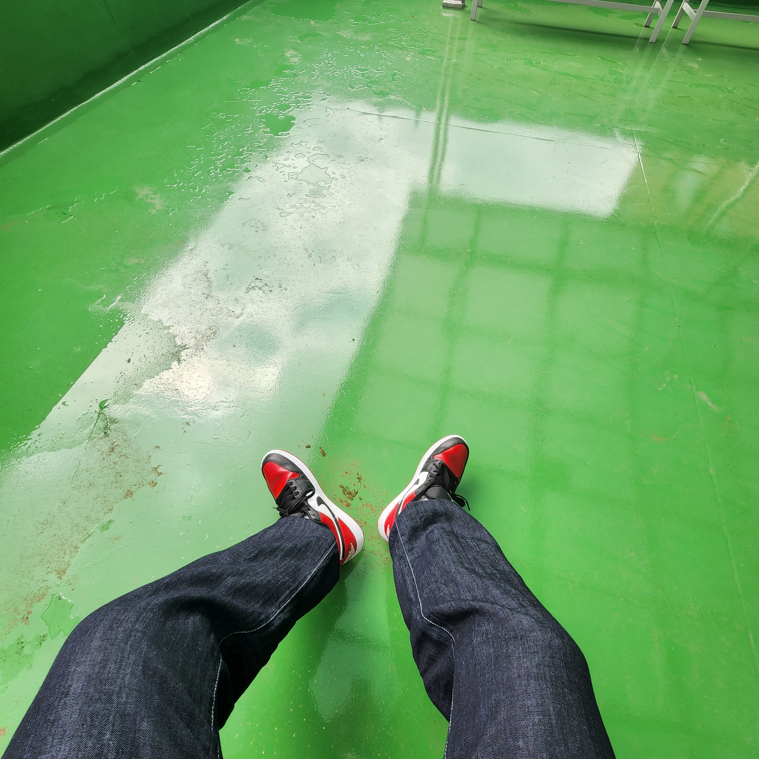 Jordan 1 Low Bred Toe 착용 스타일