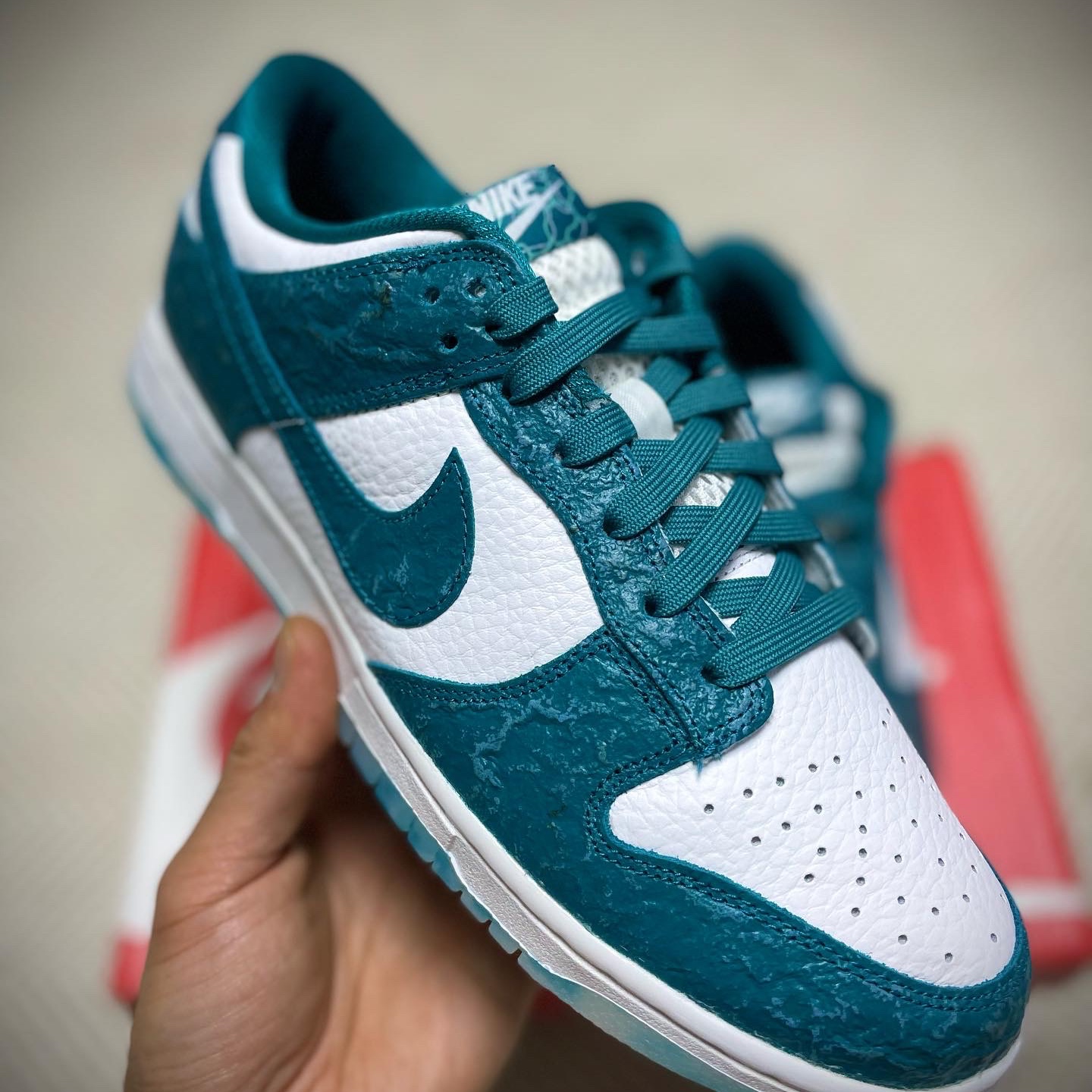 (W) Nike Dunk Low Ocean 착용 스타일 - 1