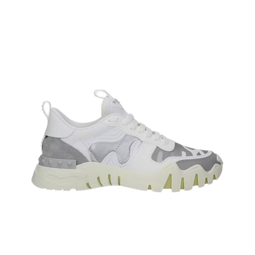 Valentino Camouflage Rockrunner Plus Sneakers White
