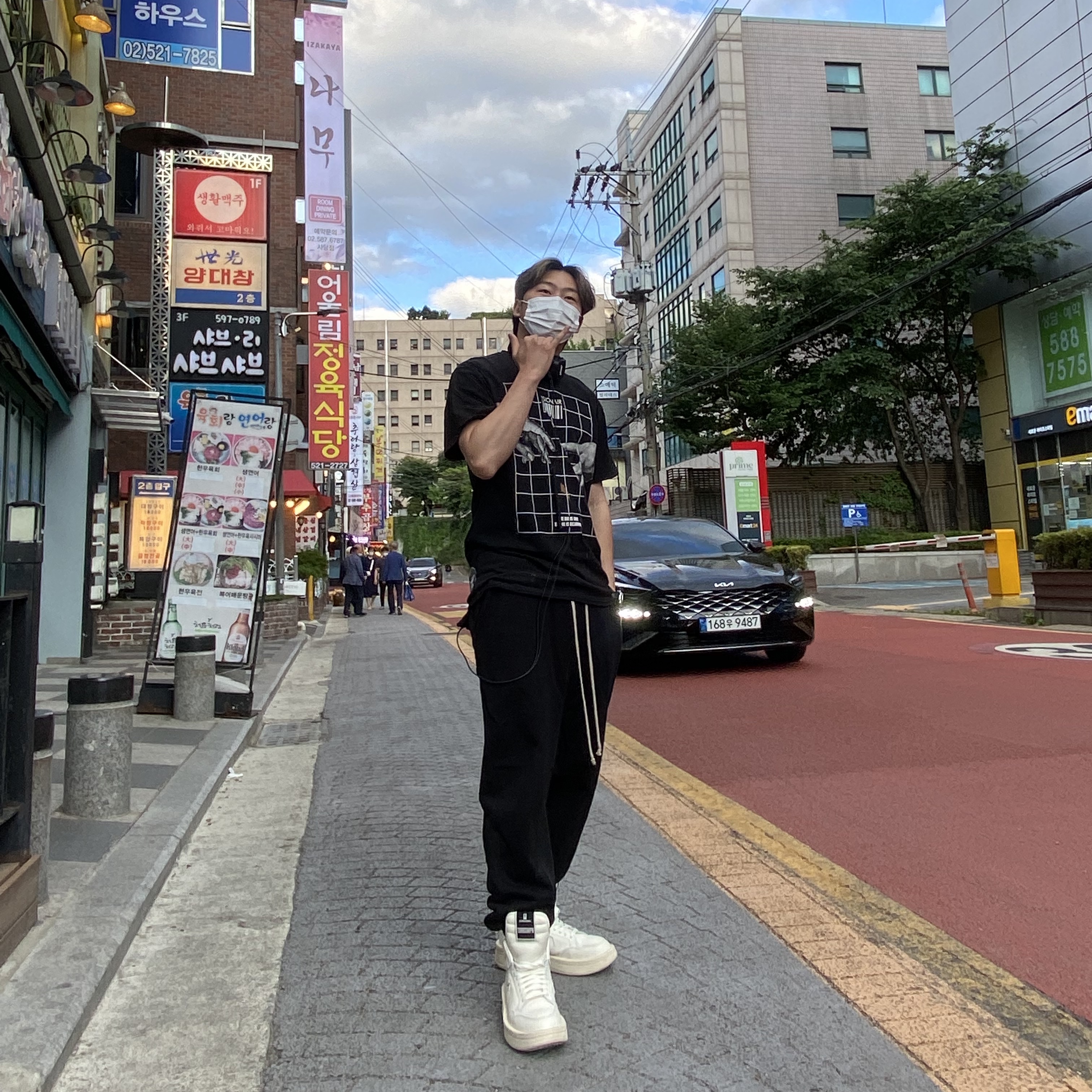 Converse x Drkshdw Turbowpn Egret 착용 스타일