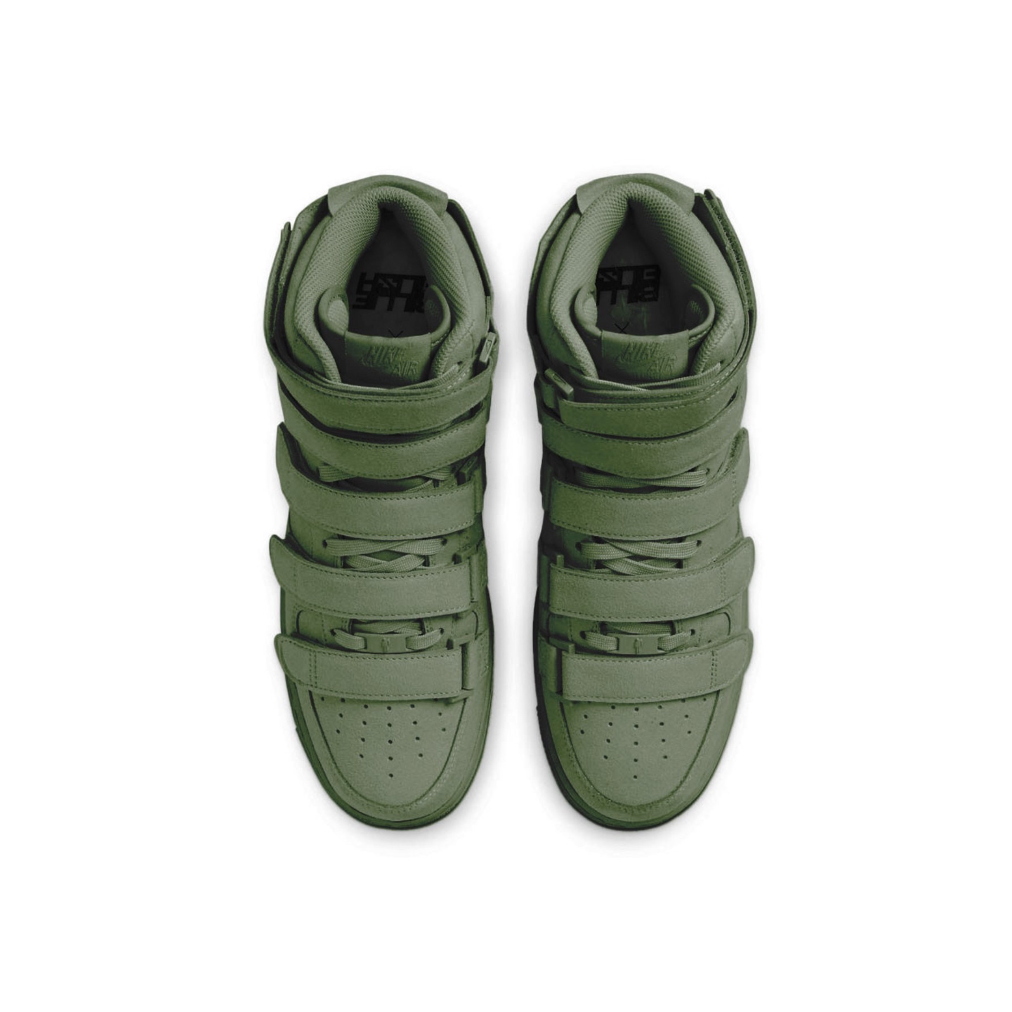 Nike x Billie Eilish Air Force 1 High '07 SP Sequoia 착용 스타일 - 4