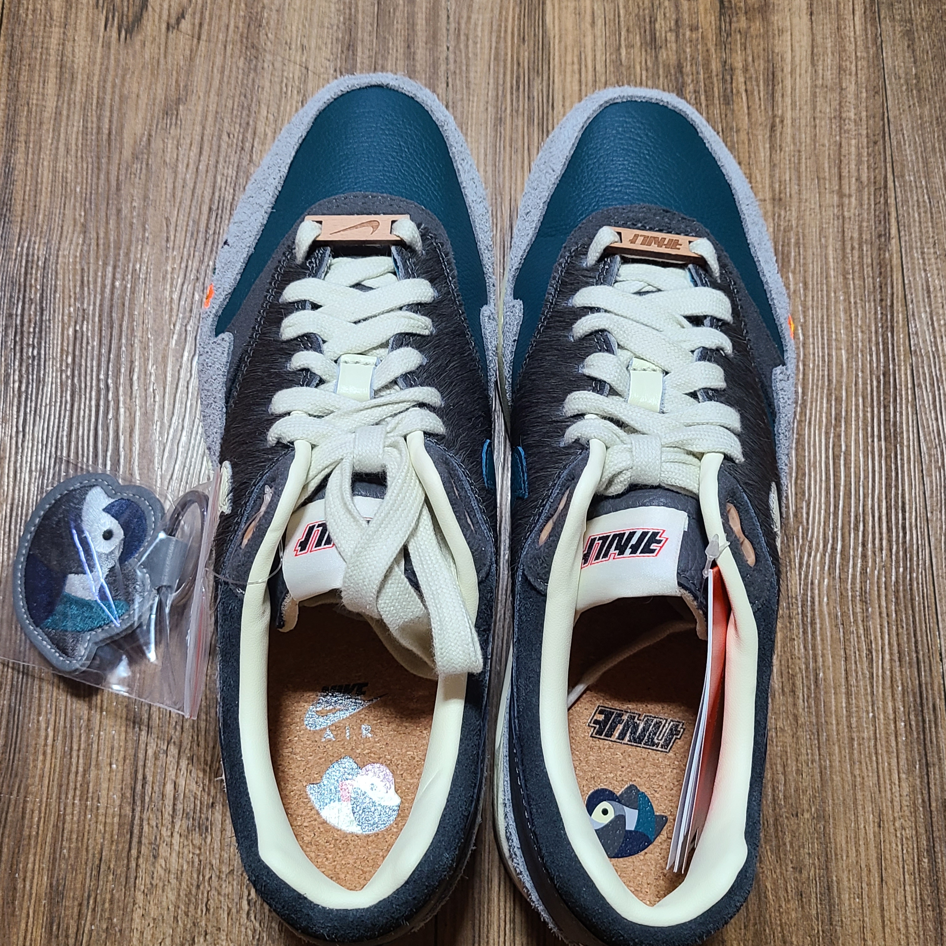 Nike x Kasina Air Max 1 SP Won-Ang Particle Grey 착용 스타일 - 3