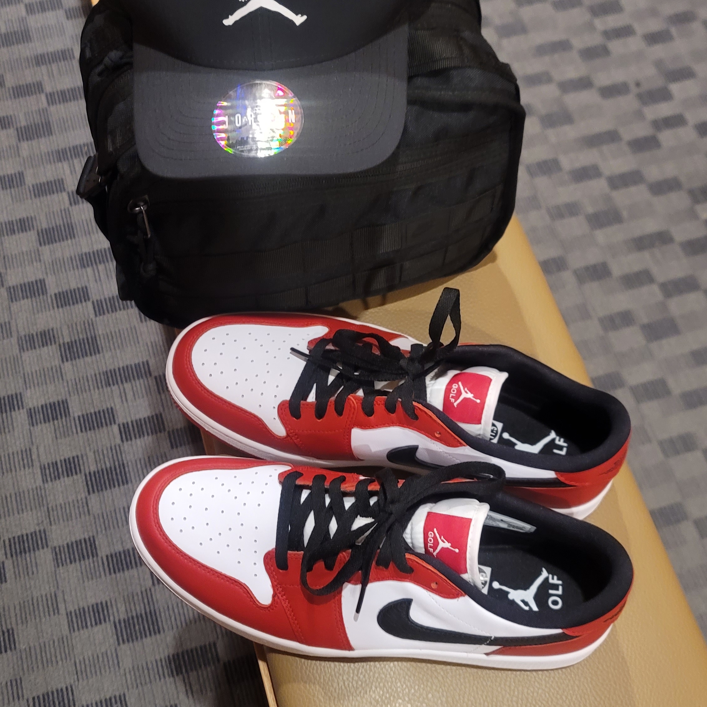 Jordan 1 Low Golf Chicago 착용 스타일 - 2
