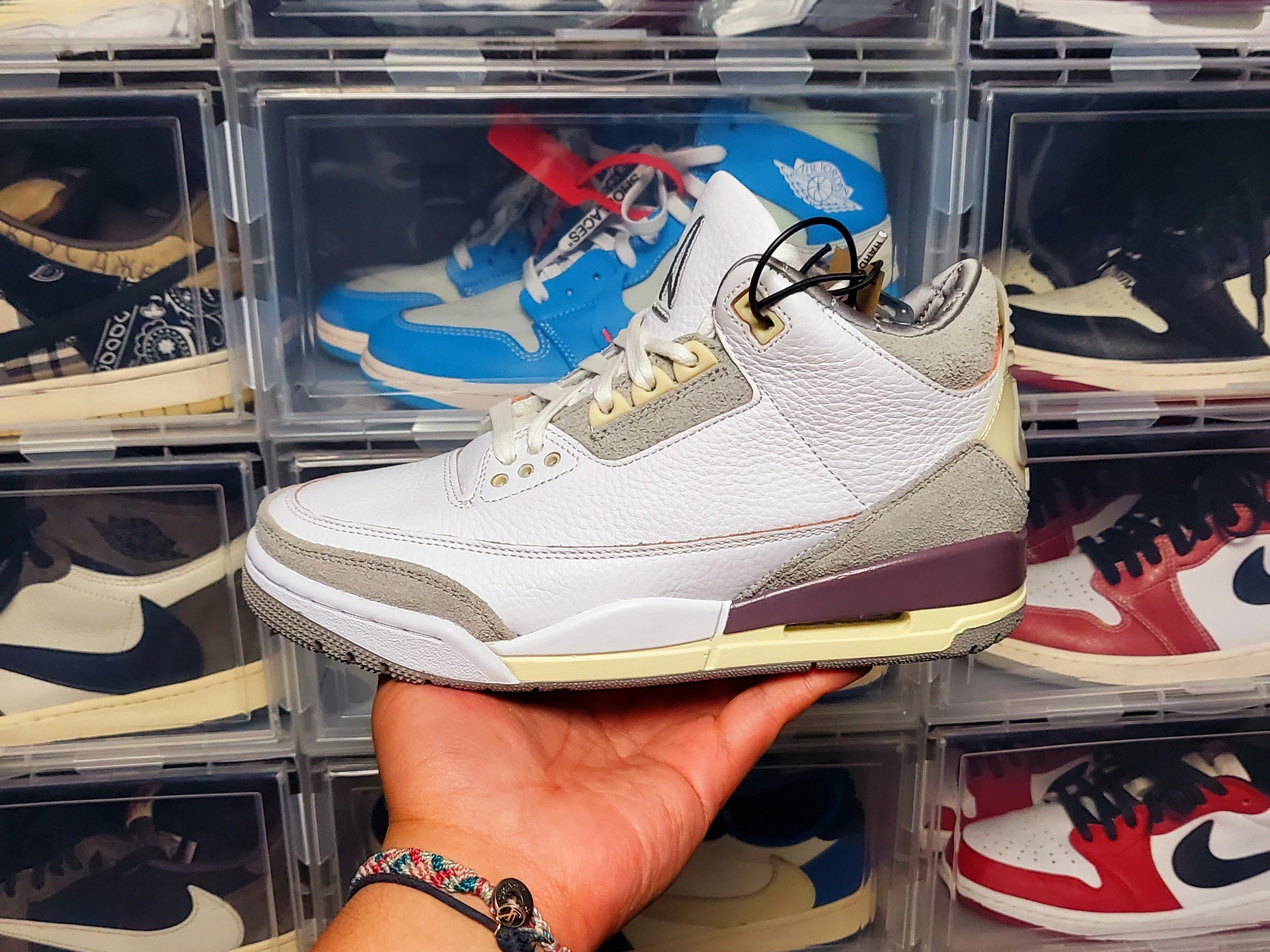 (W) Jordan 3 x A Ma Maniere Retro SP 착용 스타일 - 2