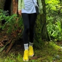 (W) Jordan 1 Low Yellow Strike 착용 스타일