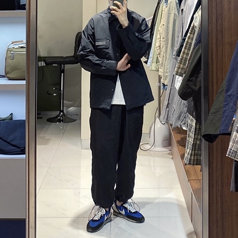 Nike x Undercover Daybreak Blue Jay 착용 스타일