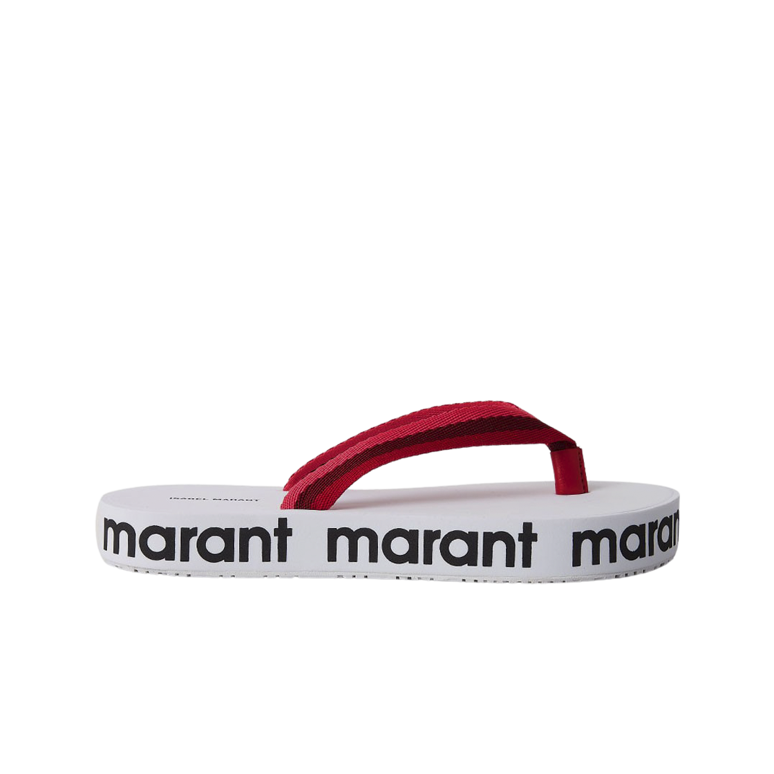 SD0676-21P025S-70RD (W) Isabel Marant Tae Playa Sandal Red - 21SS