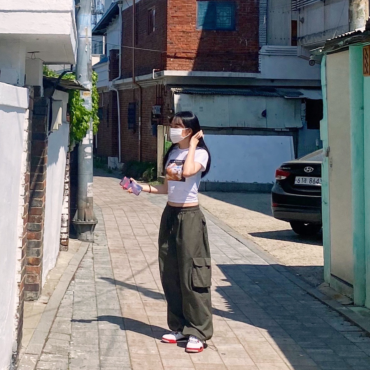 Jordan 4 Retro OG Fire Red 2020 착용 스타일
