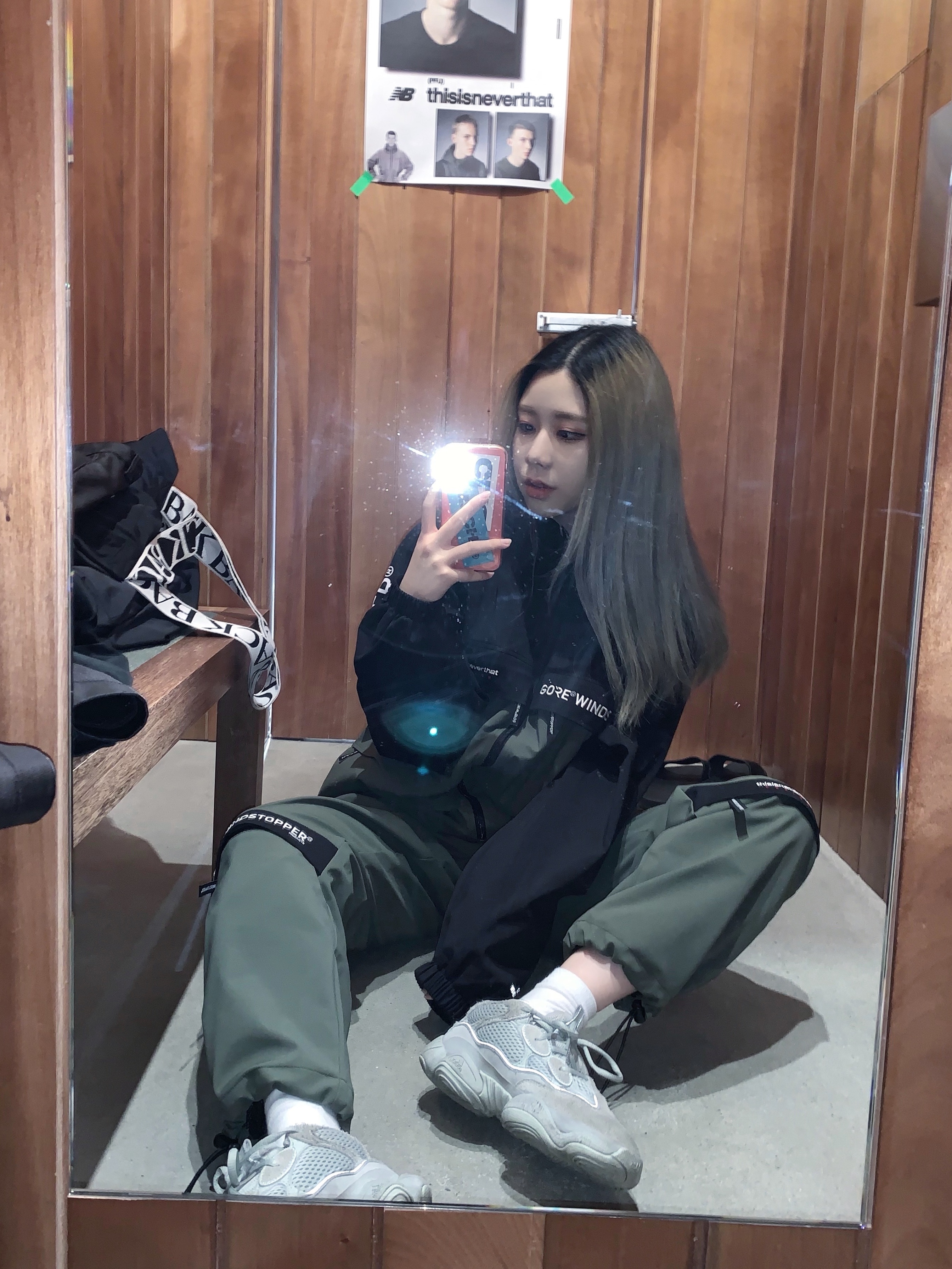 Adidas Yeezy 500 Salt 착용 스타일