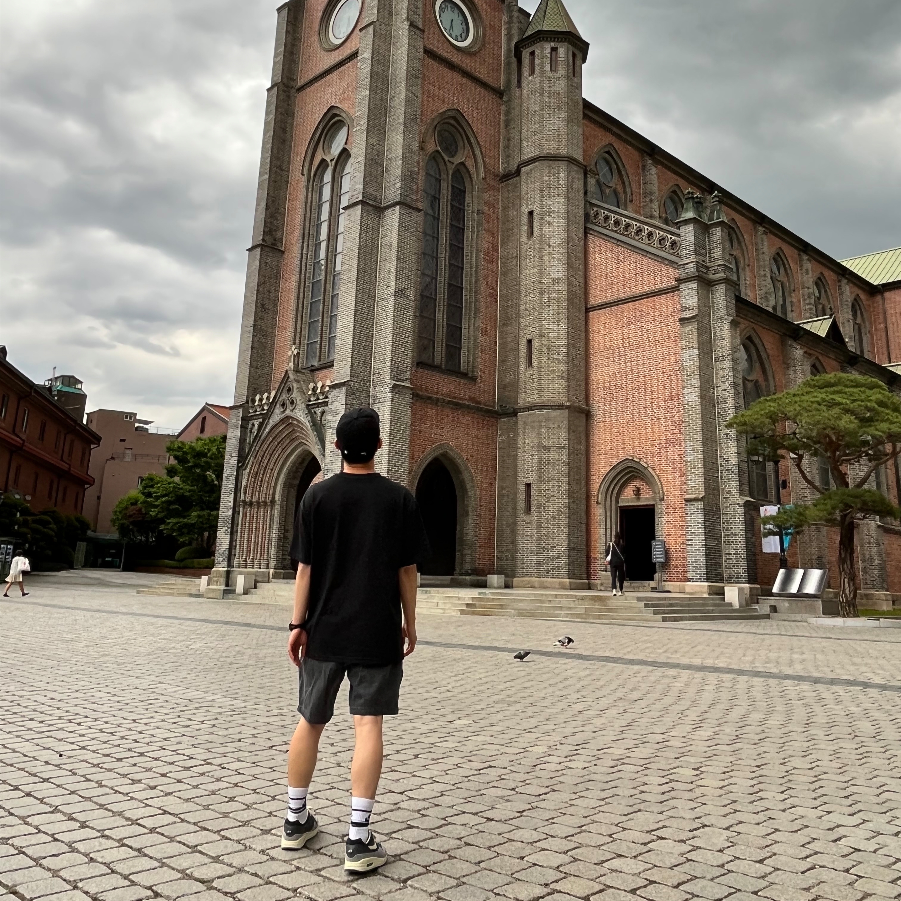 Nike x Kasina Air Max 1 SP Won-Ang Particle Grey 착용 스타일 - 1